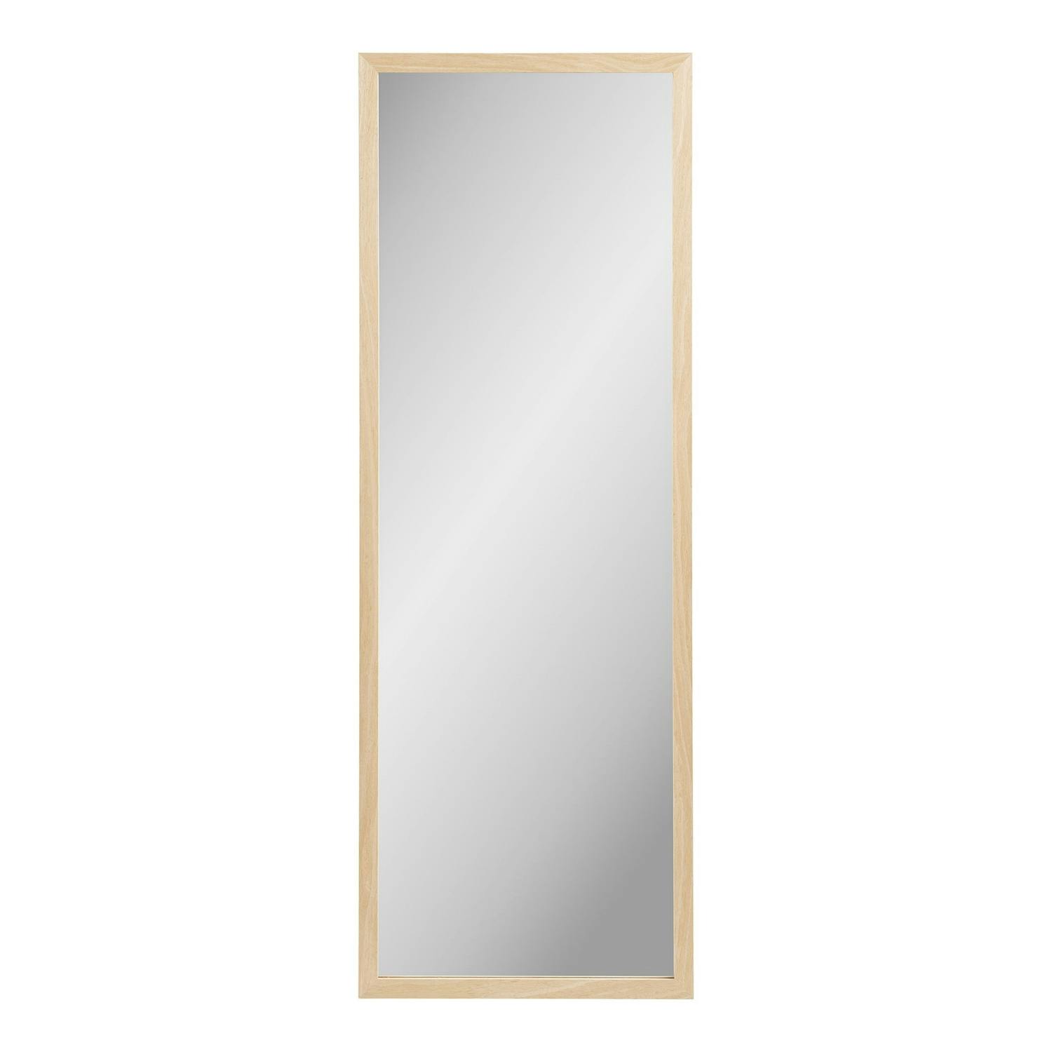 Miroir rectangulaire cadre effet bois clair 110 cm CODY, PIER IMPORT