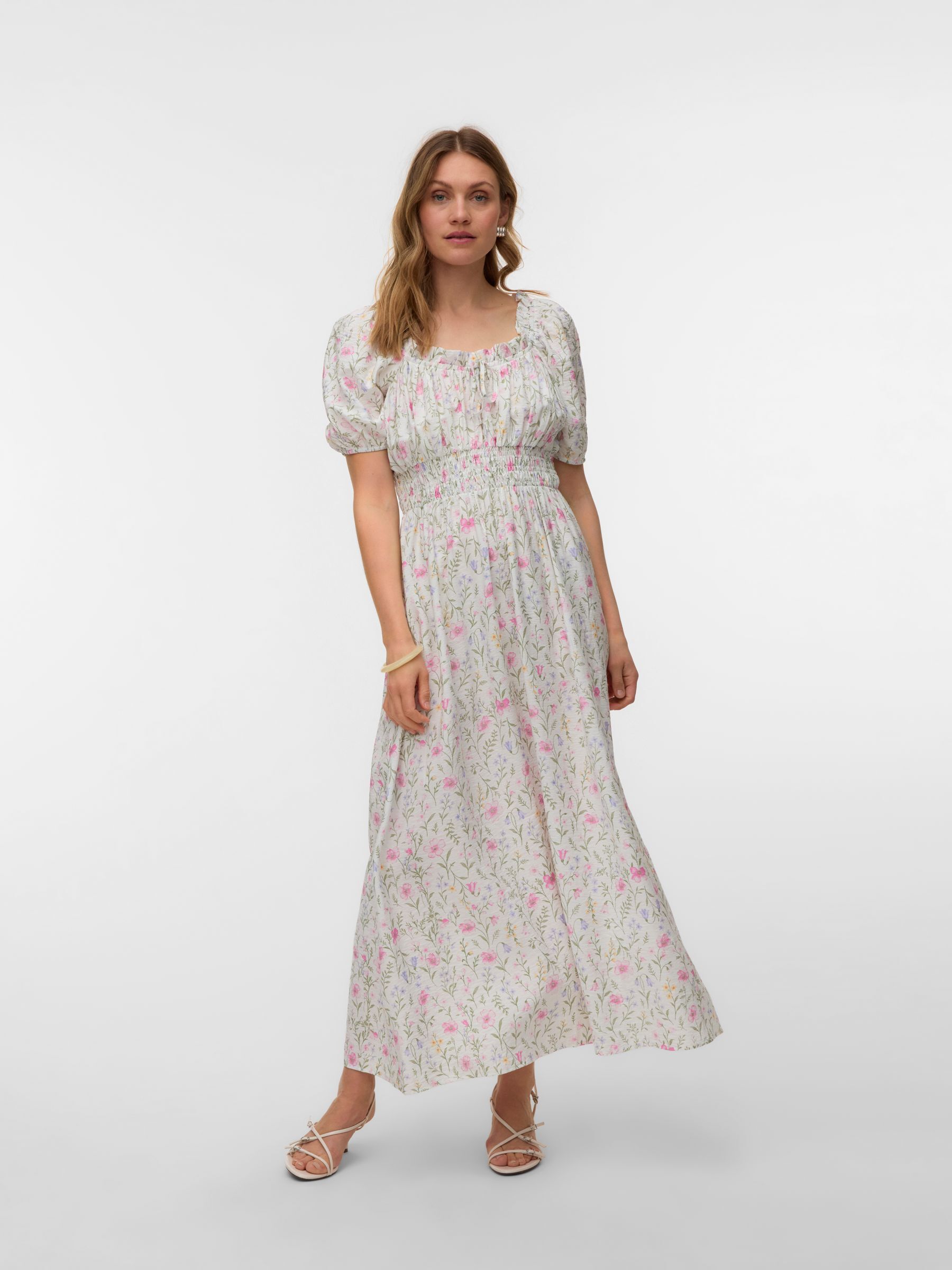 Robe Smockée, VERO MODA
