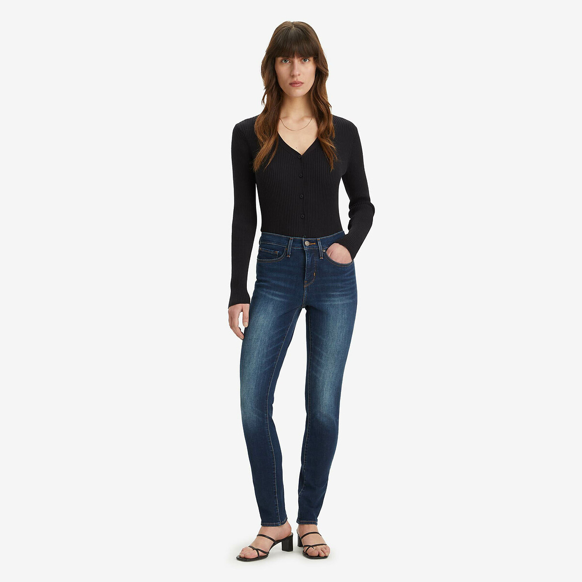 Reviews 311 shaping skinny jeans with high waist