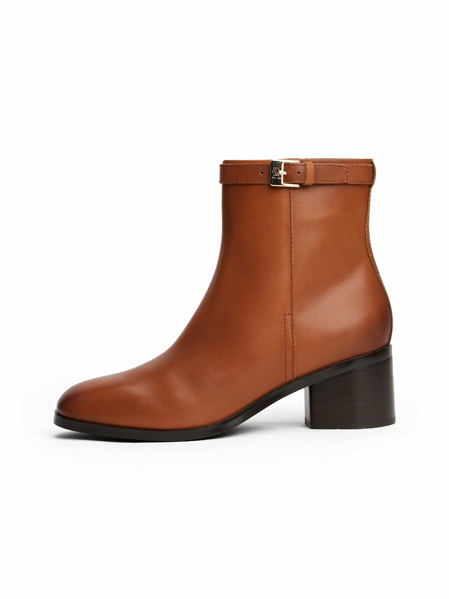 Tommy Hilfiger Botines de tacón de piel — photo 3