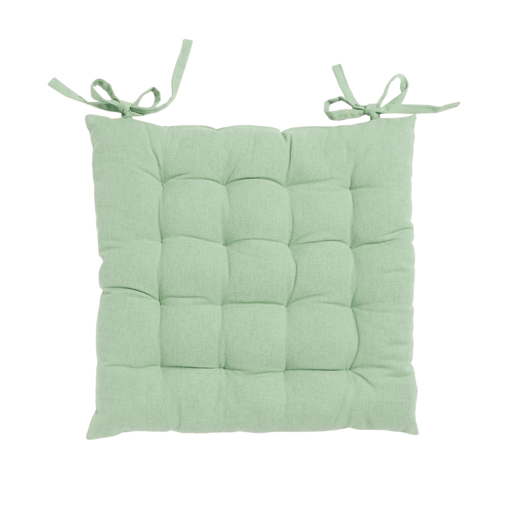Assise de chaise matelassée en coton Kalas, EDEN