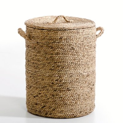 Lian Round Water Hyacinth Basket, H60cm AM.PM