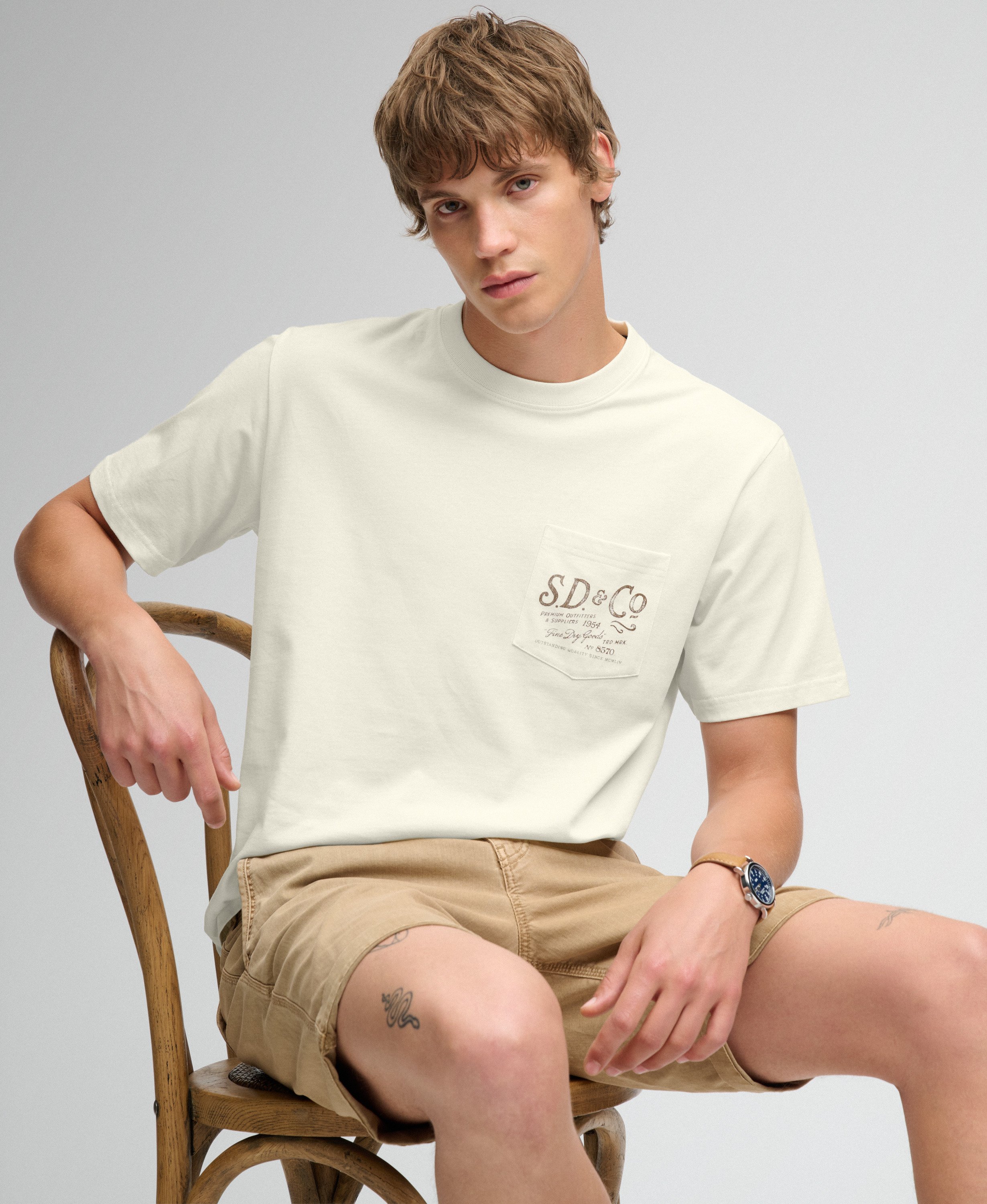 T-shirt Trade Coupe Décontractée, SUPERDRY
