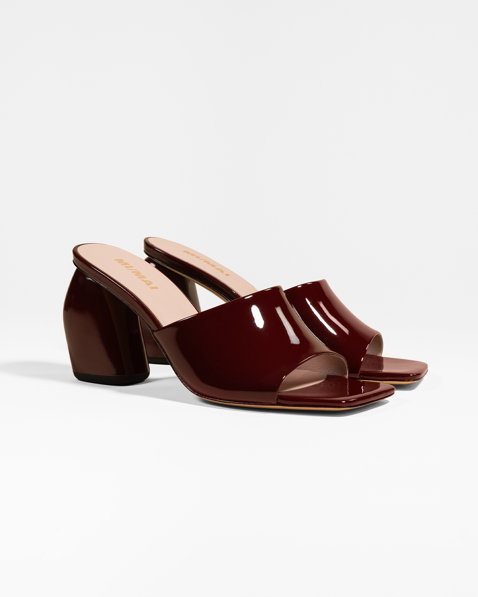Mules à bout carré GEMMA HIGH, MI MAI