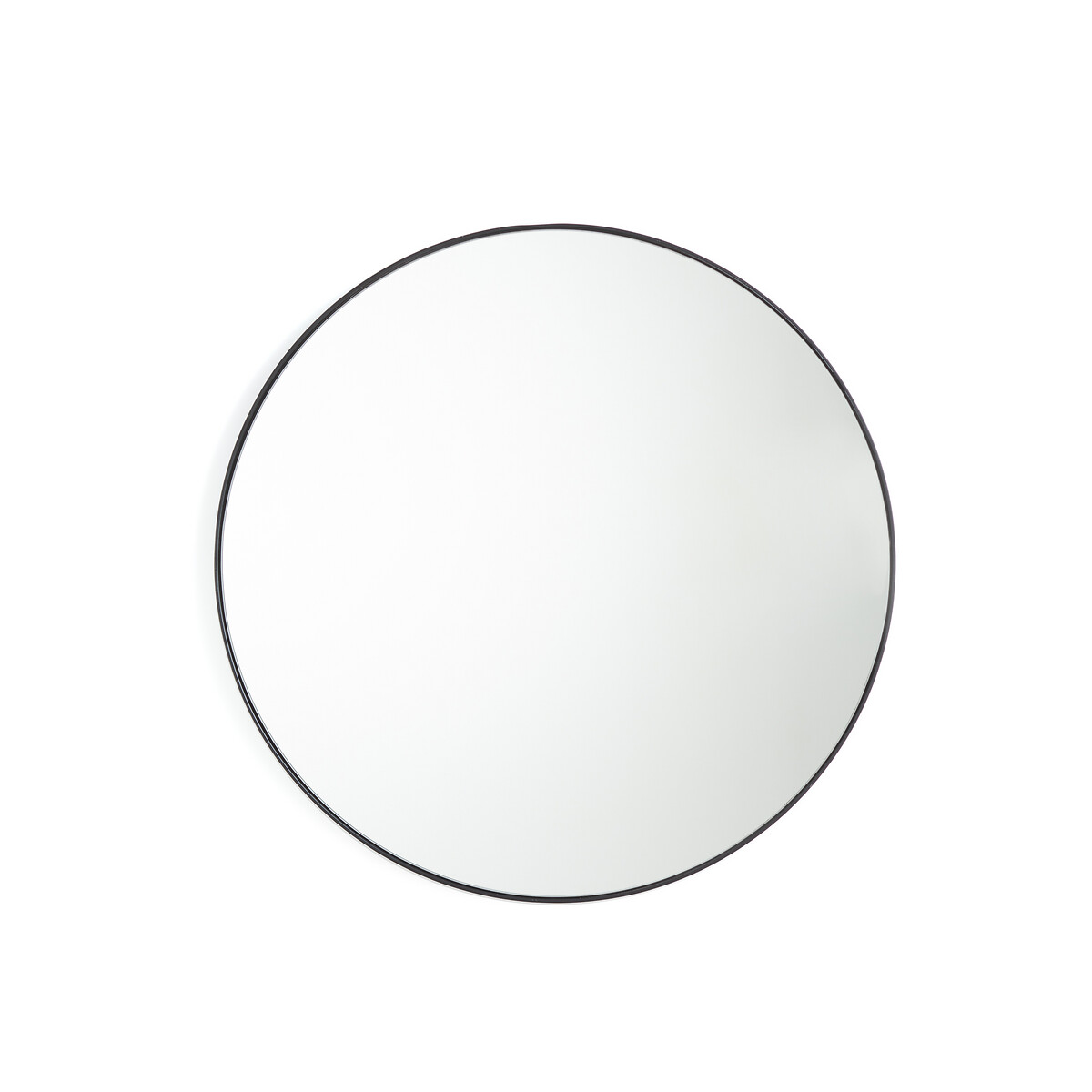 Miroir rond en métal Ø60 cm, Iodus