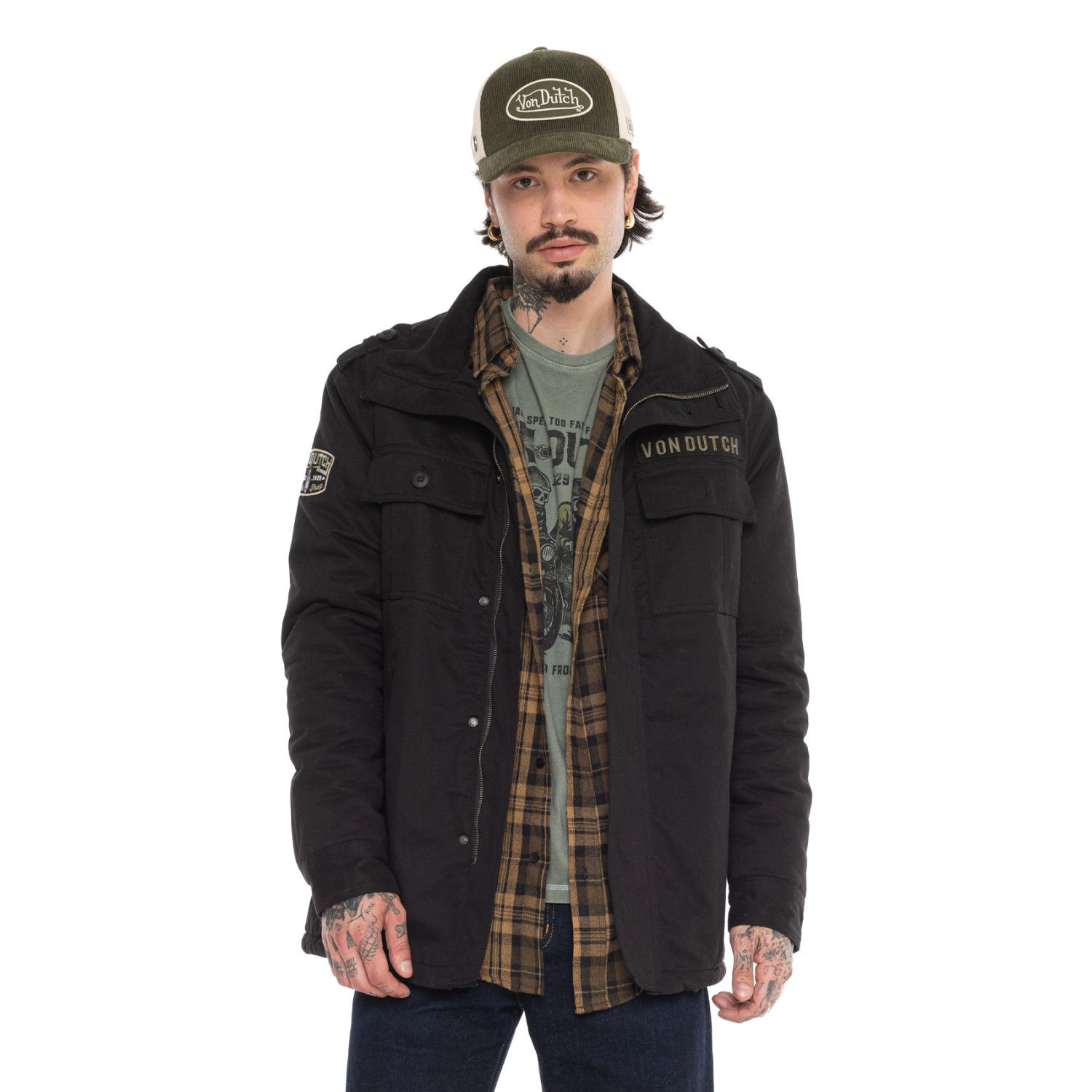 Surchemise coton AARON, VON DUTCH
