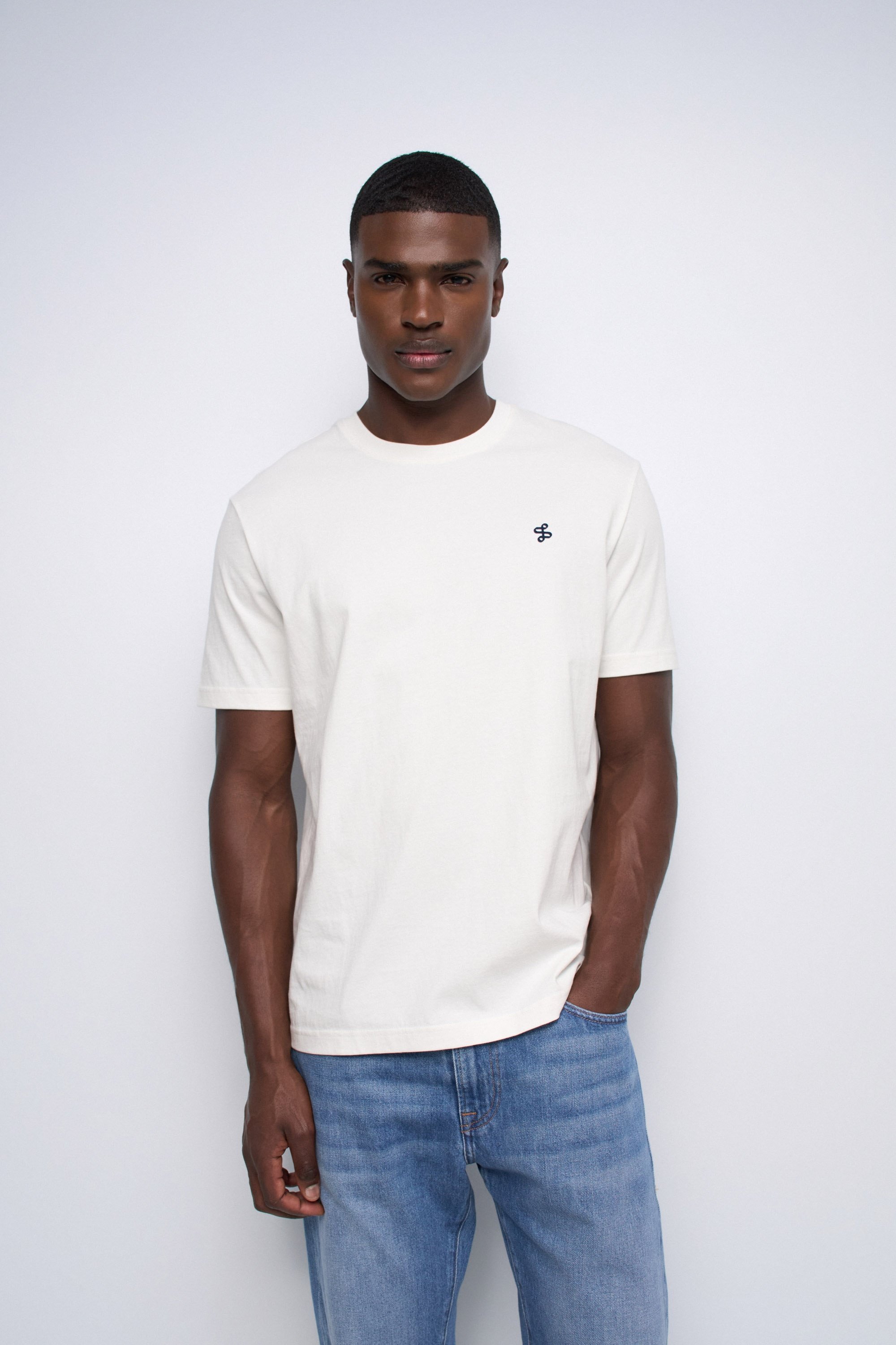 T-SHIRT AVEC BRANDING, SALSA JEANS