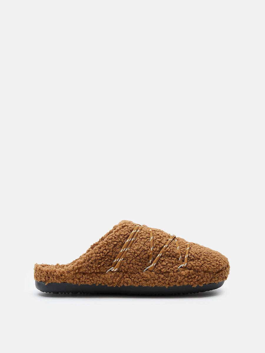 MB Teddy Slipper Mules, MOON BOOT
