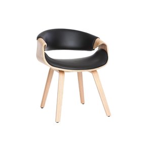 Chaise design  et bois clair ARAMIS