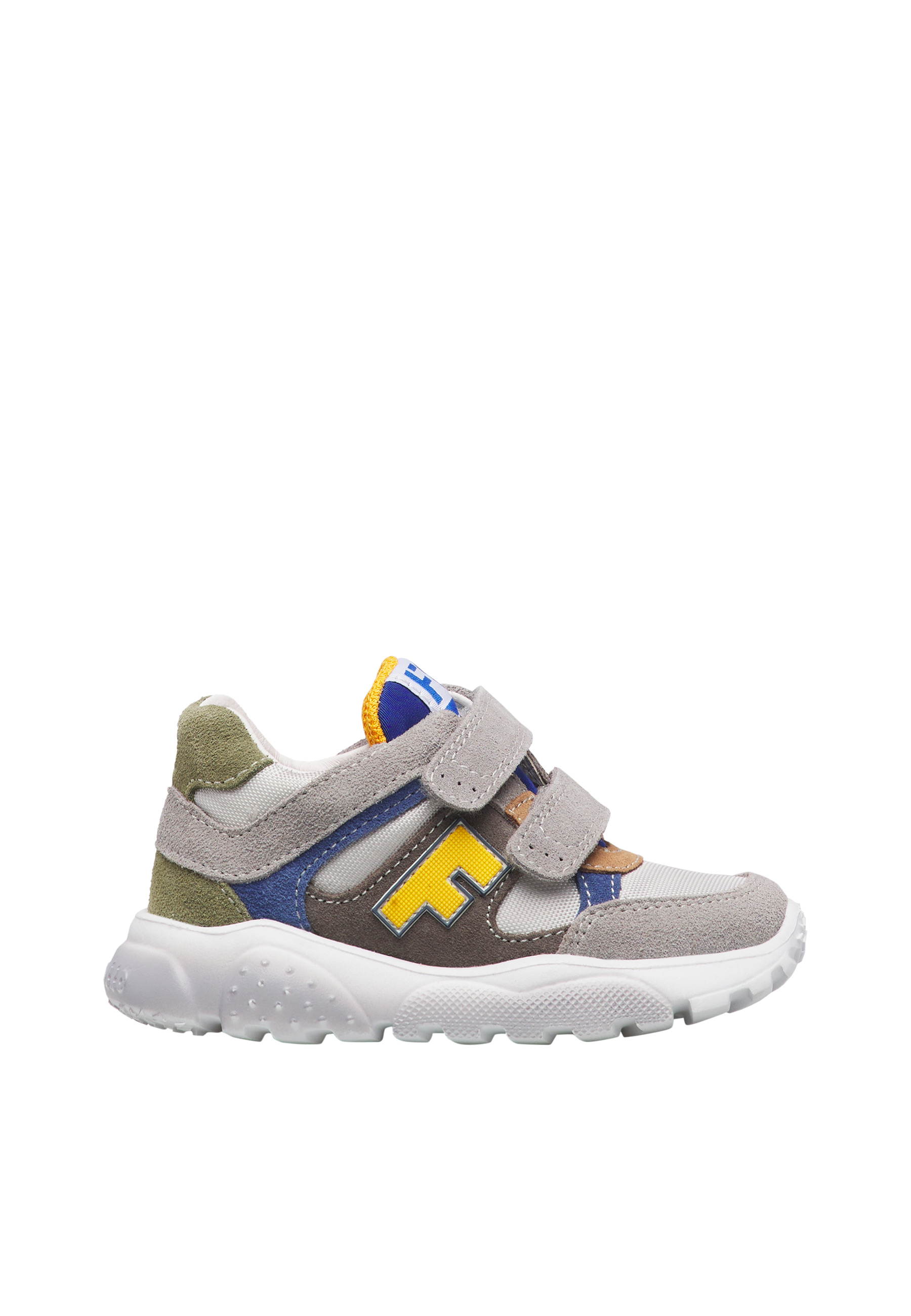 Sneakers en daim et tissu WIMY VL., FALCOTTO