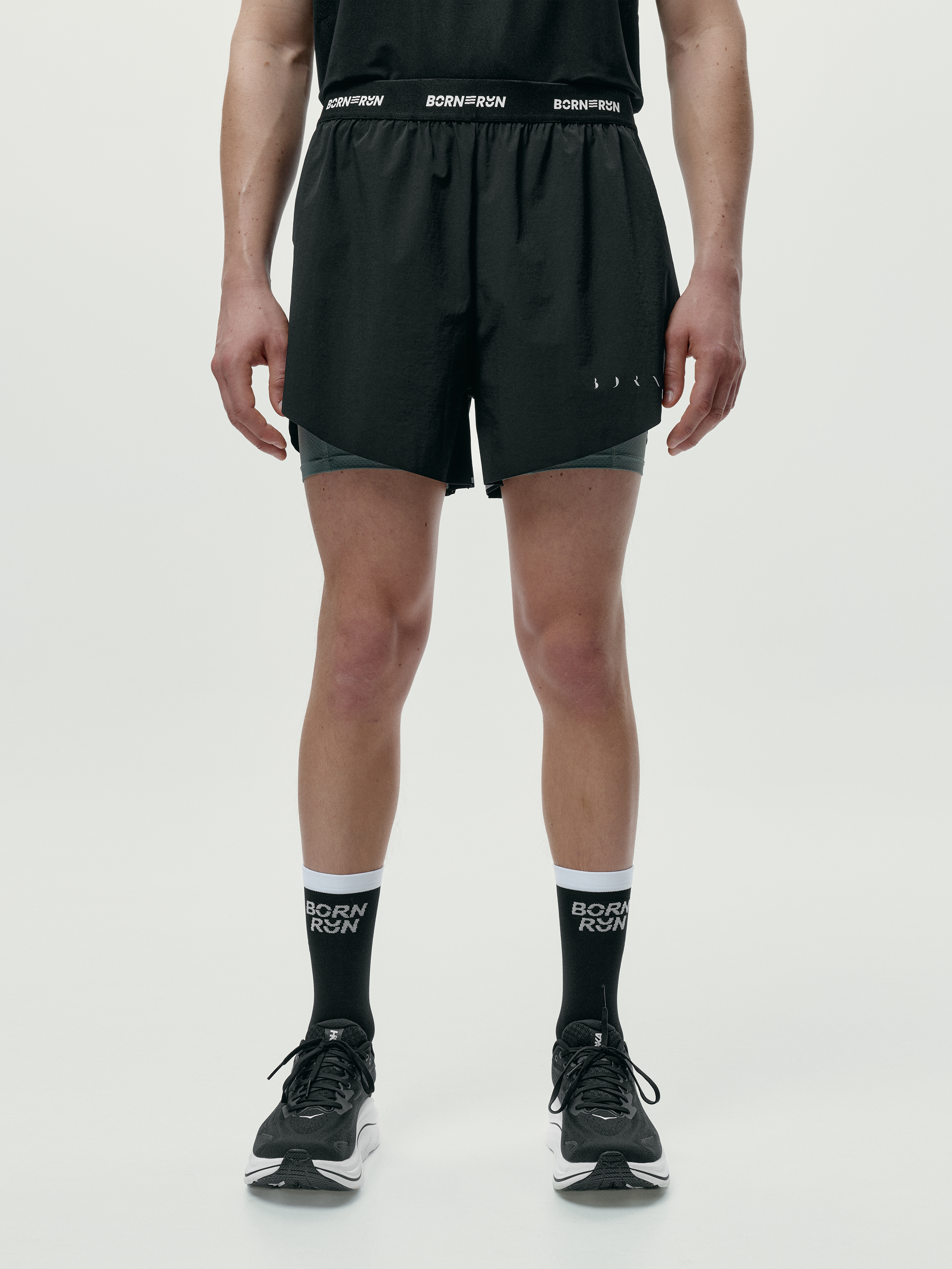 Short de sport homme Kinetic Avec poches détails réfléchissants, BORN