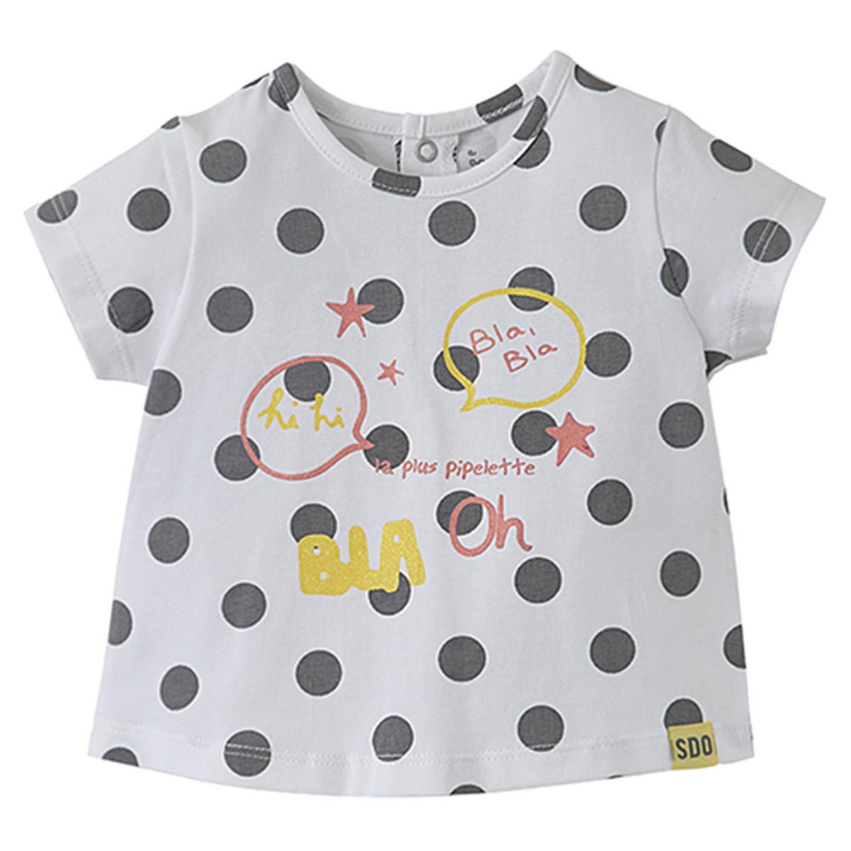 Tee Shirt Blouse Bebe Fille Sucre D Orge La Redoute