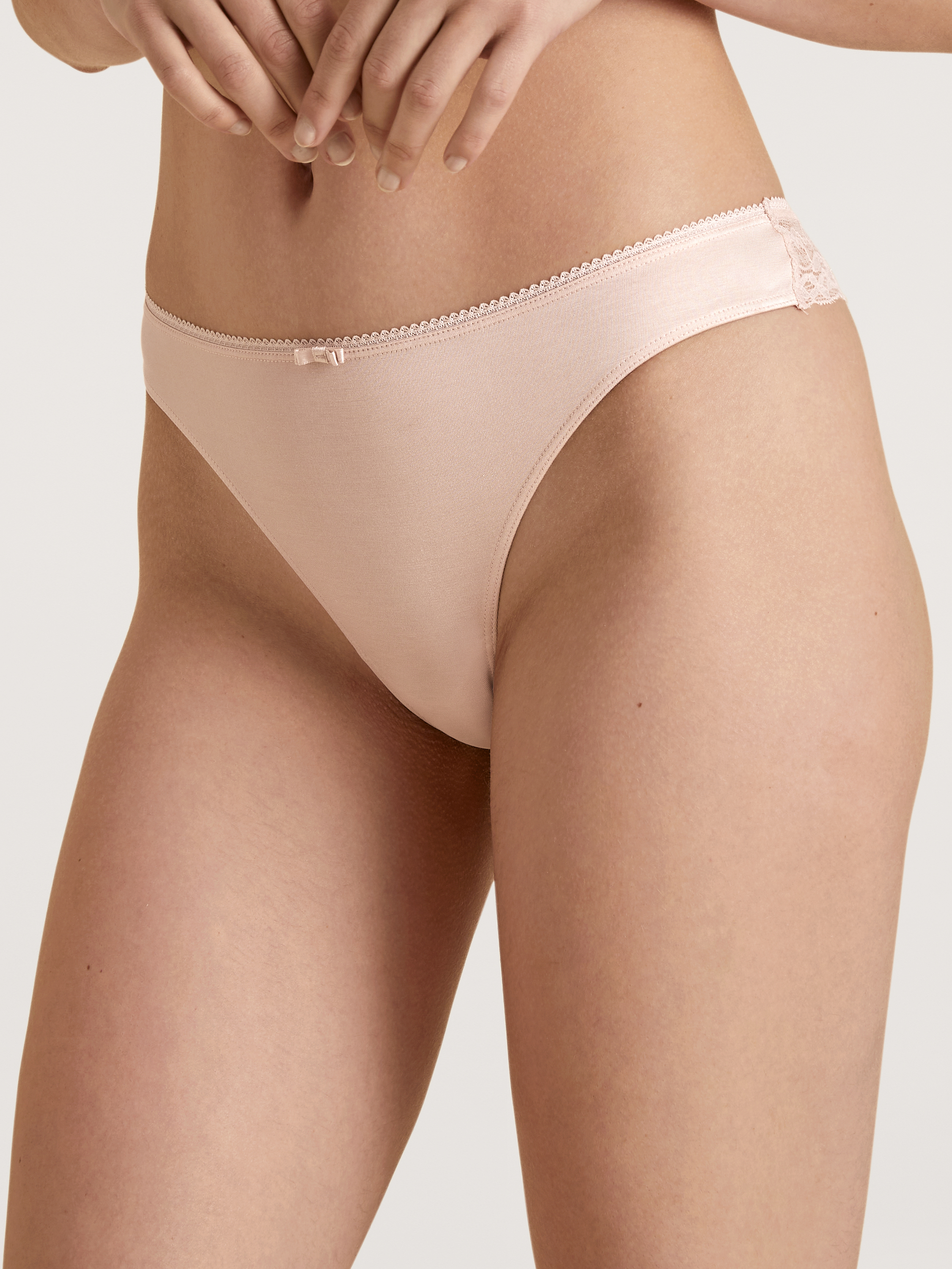 String, low cut Coton SENSUAL SECRETS, CALIDA