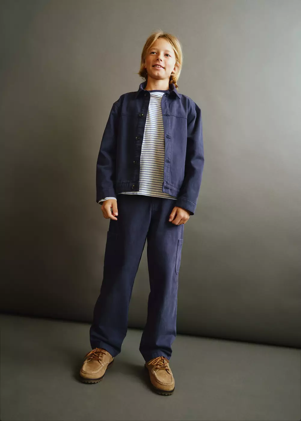 Pantalon cargo coton regular-fit, MANGO KIDS