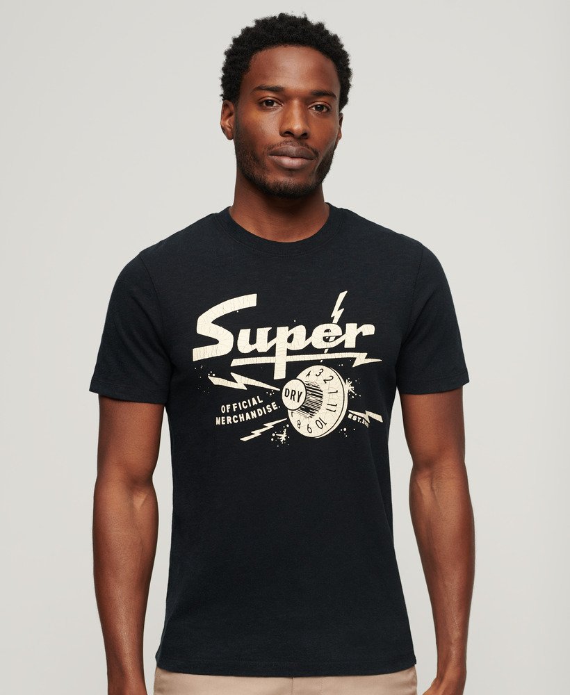 T-shirt graphique Retro Rocker, SUPERDRY
