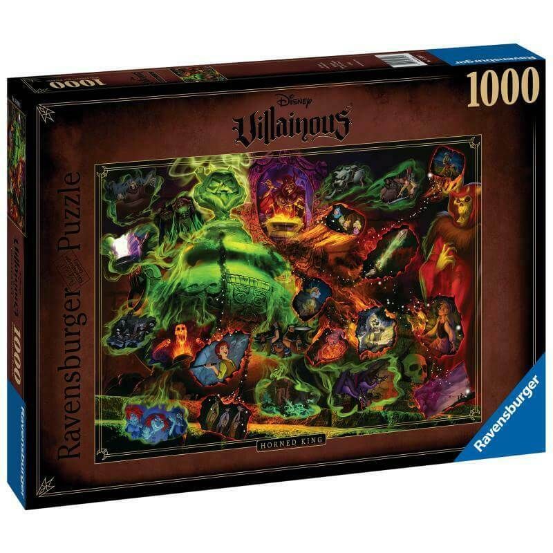 Puzzle 1000 pièces - Disney Villainous - Horned King