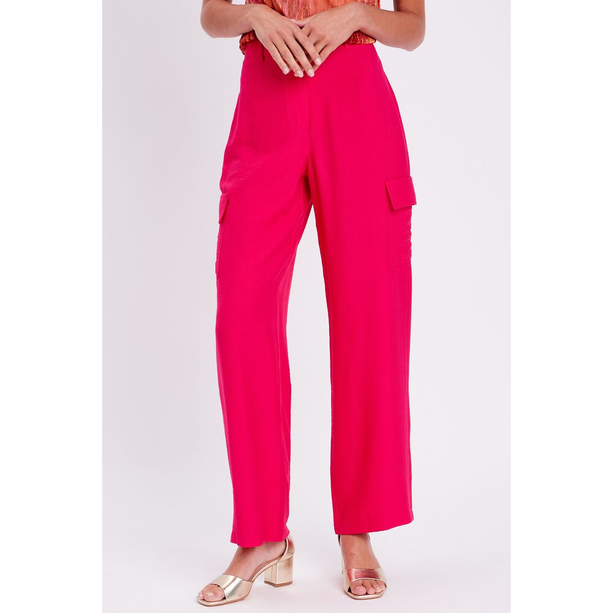 Pantalon fluide best sale cache cache