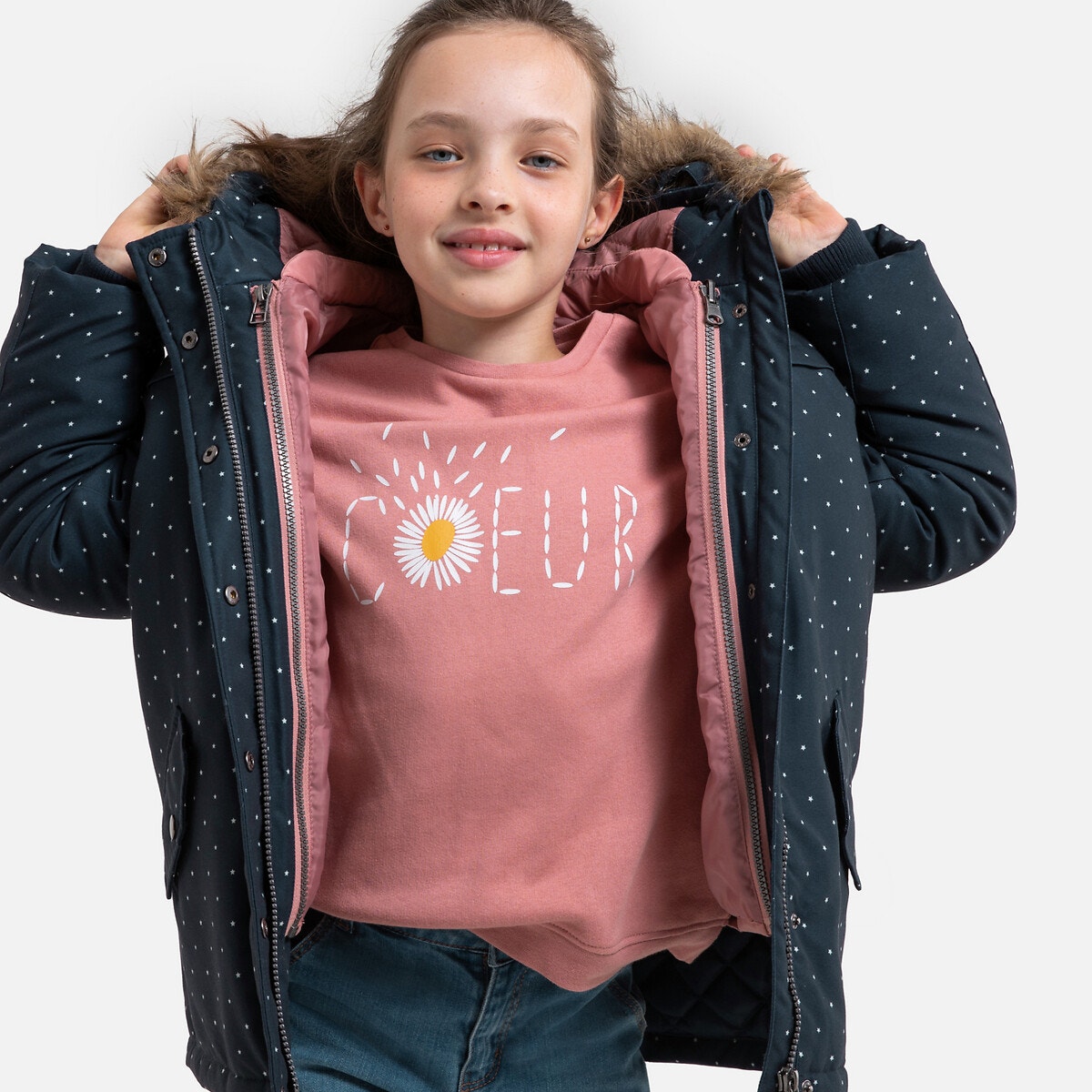 Manteau enfant fille pas cher La Redoute Outlet La Redoute