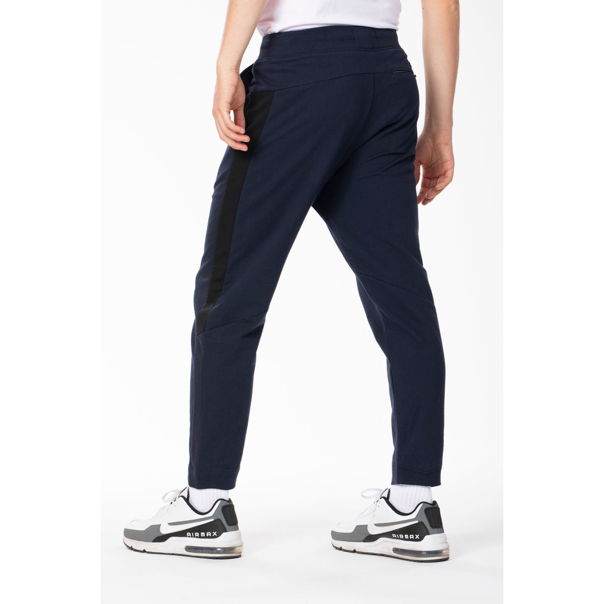 Pantalon a bande discount homme