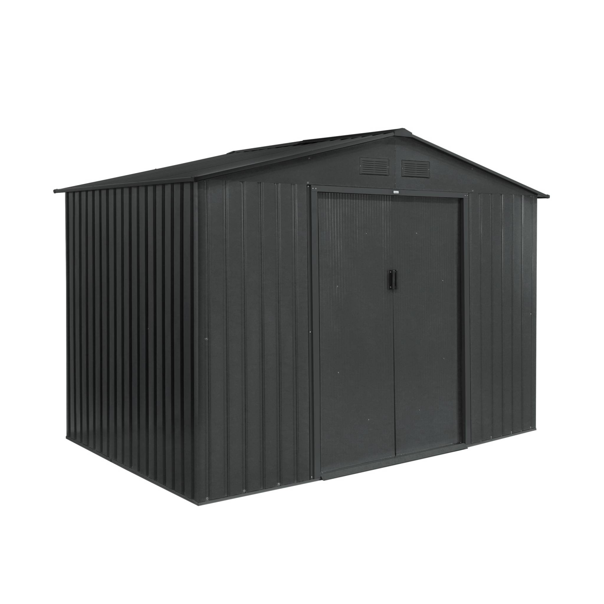 Abri de jardin métal 5,29m² avec kit d'ancrage FERRAIN, SWEEEK