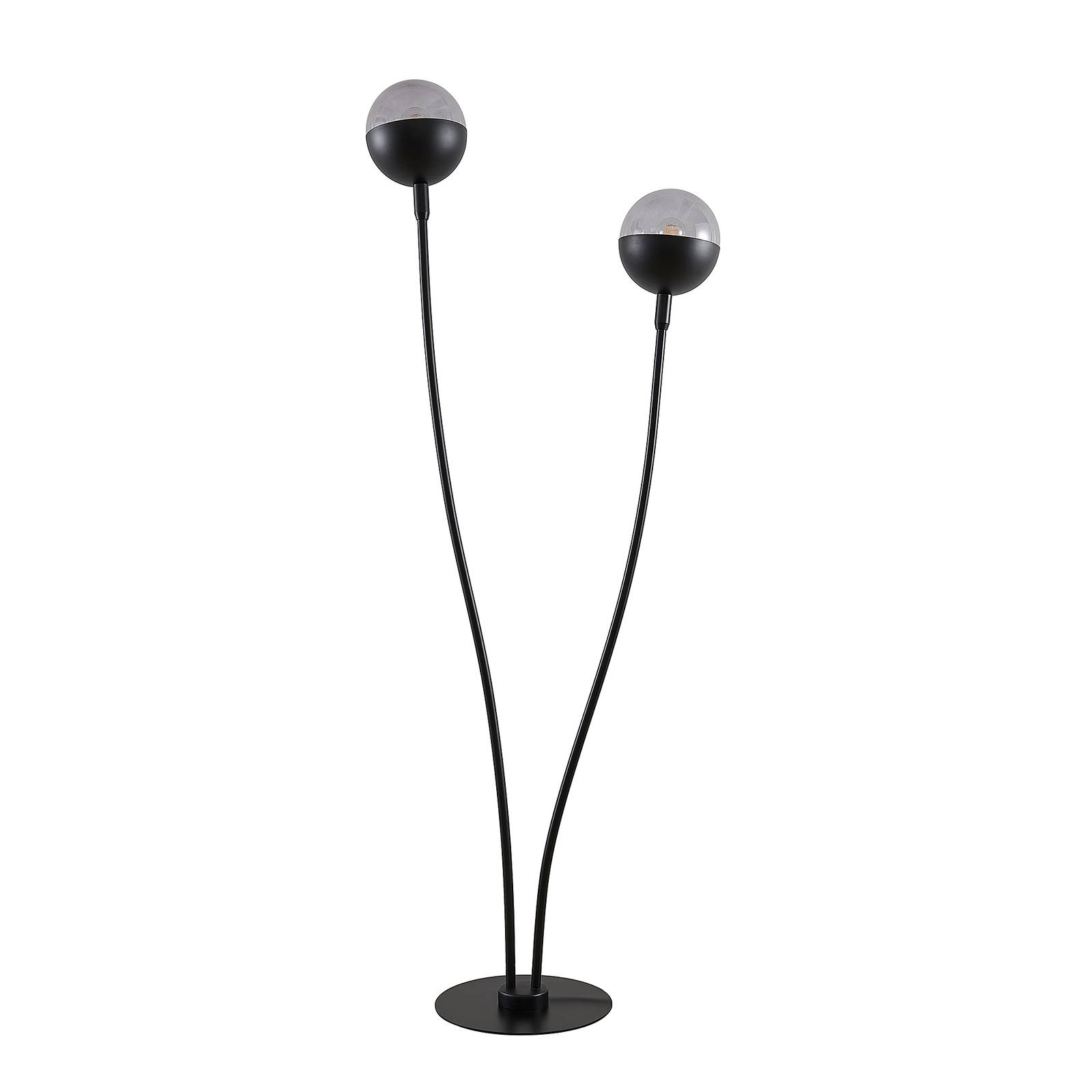 Lampadaire en verre design, Dustian, LUCANDE