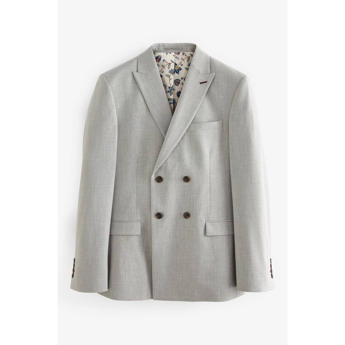 Veste croisée grise discount homme