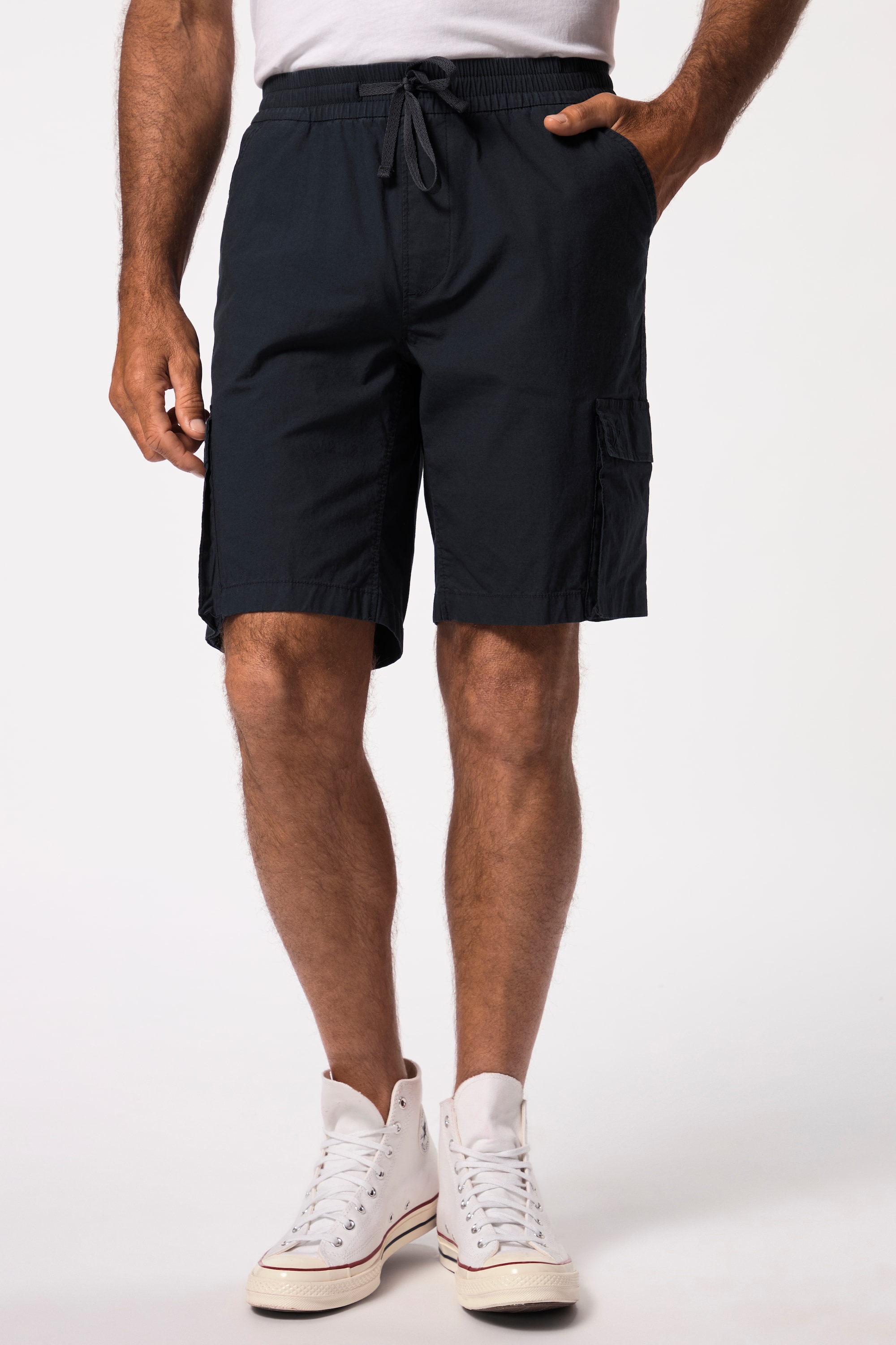 Bermuda esprit vintage, taille élastique, JP1880