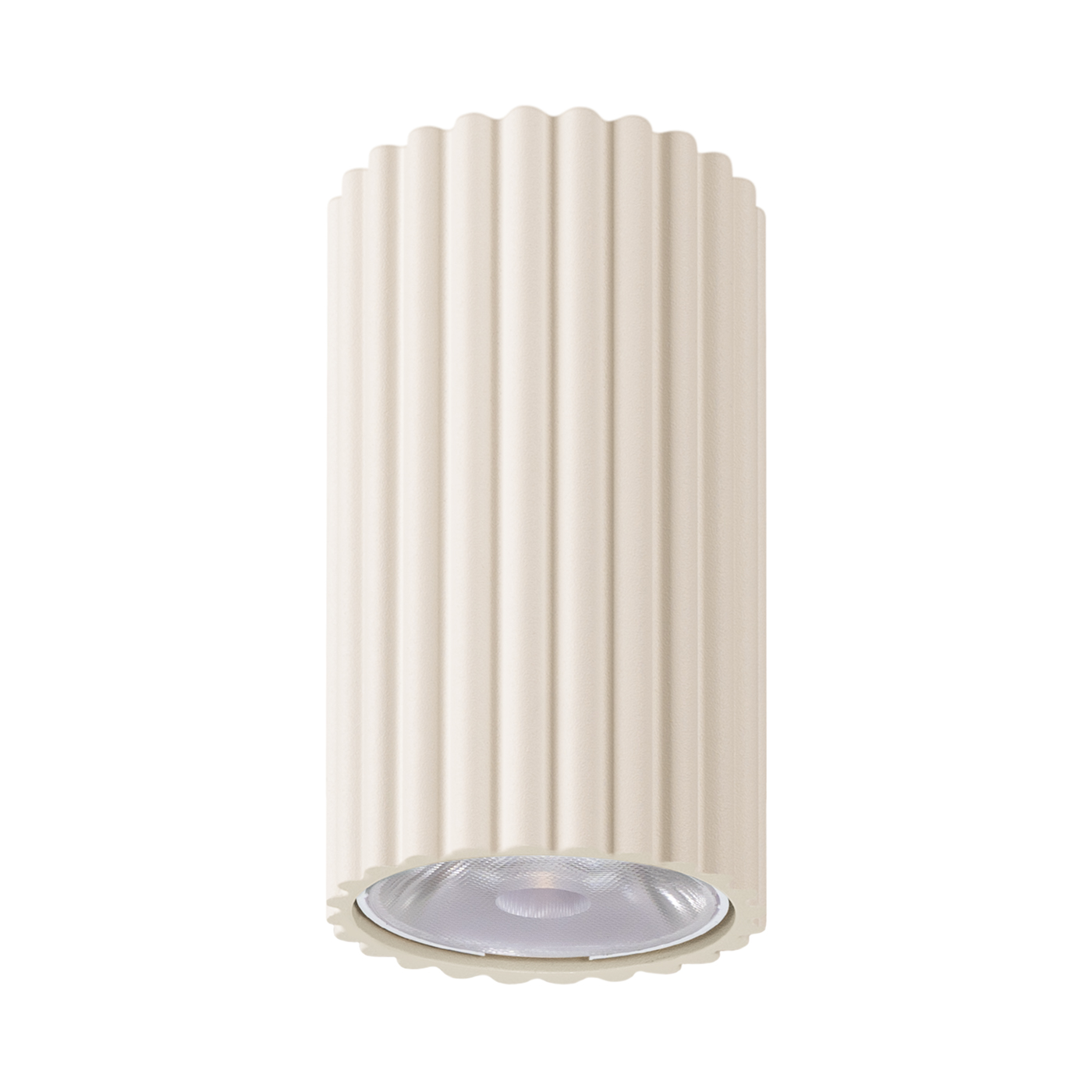 Plafonnier Aluminium Beige LED 1 Ivar, EDEN