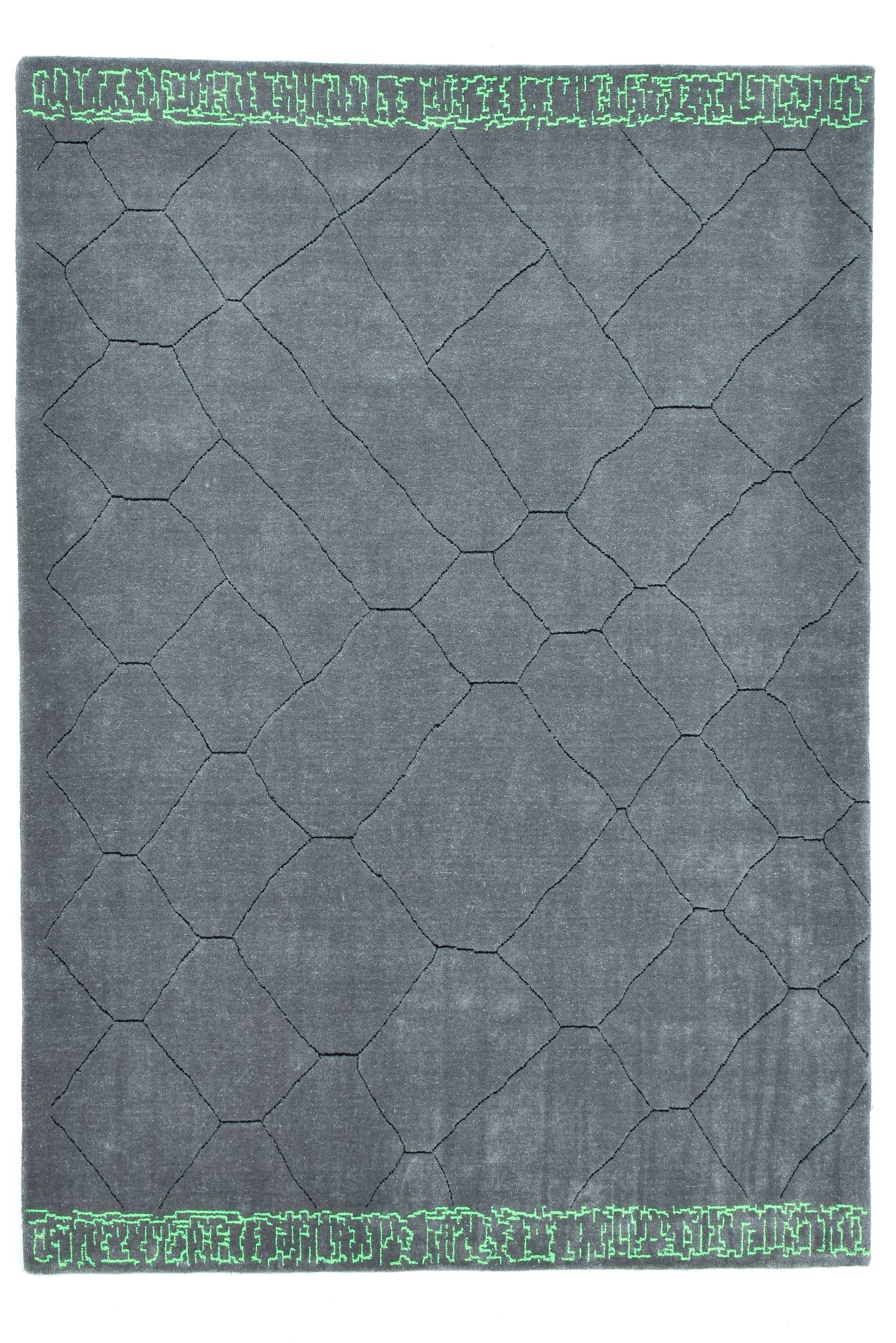 Tapis tissé main en PET recyclé pour l'intérieur et l'extérieur - Kyoto, THEKO