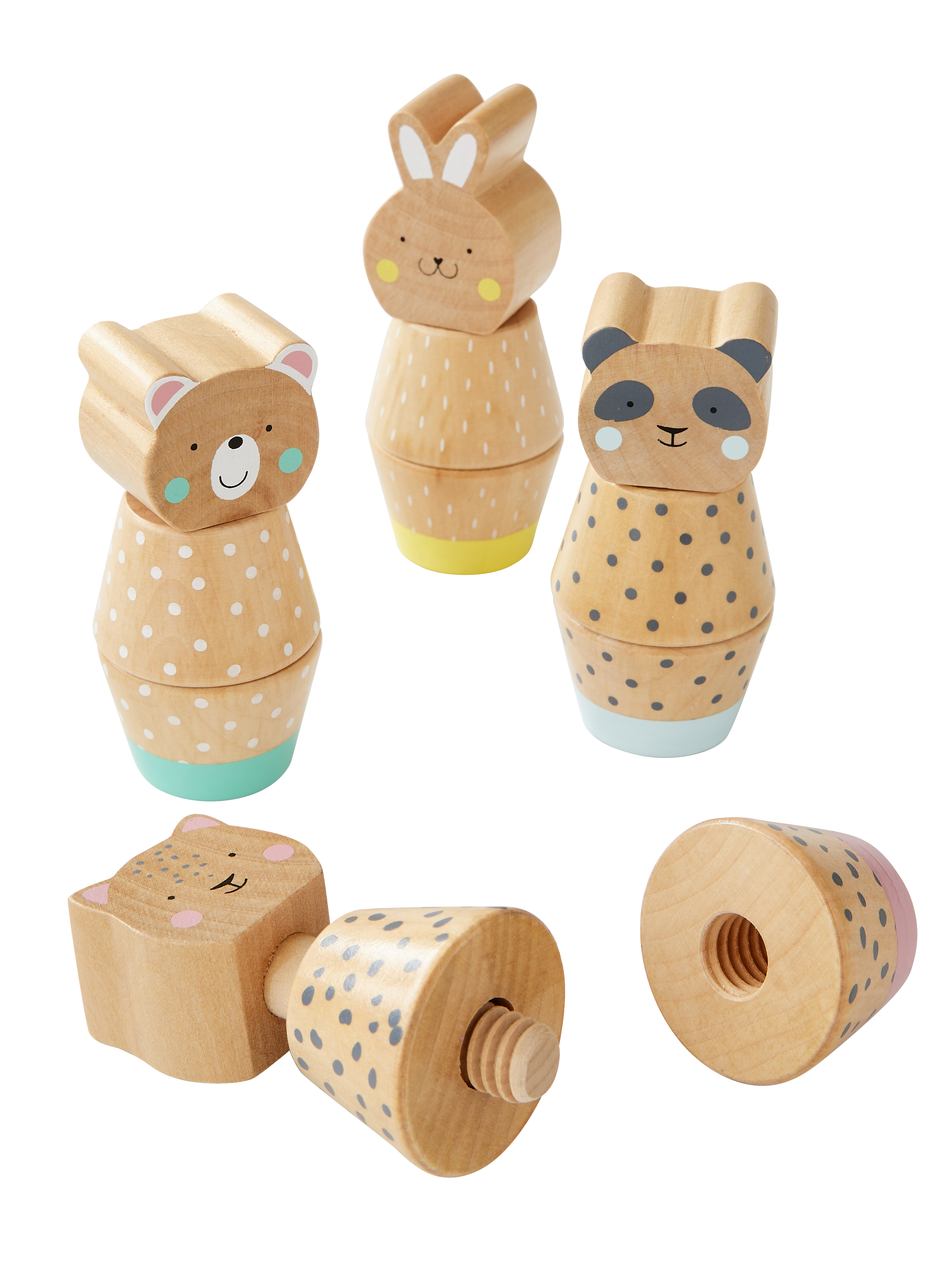 Jeu des animaux à visser, VERTBAUDET