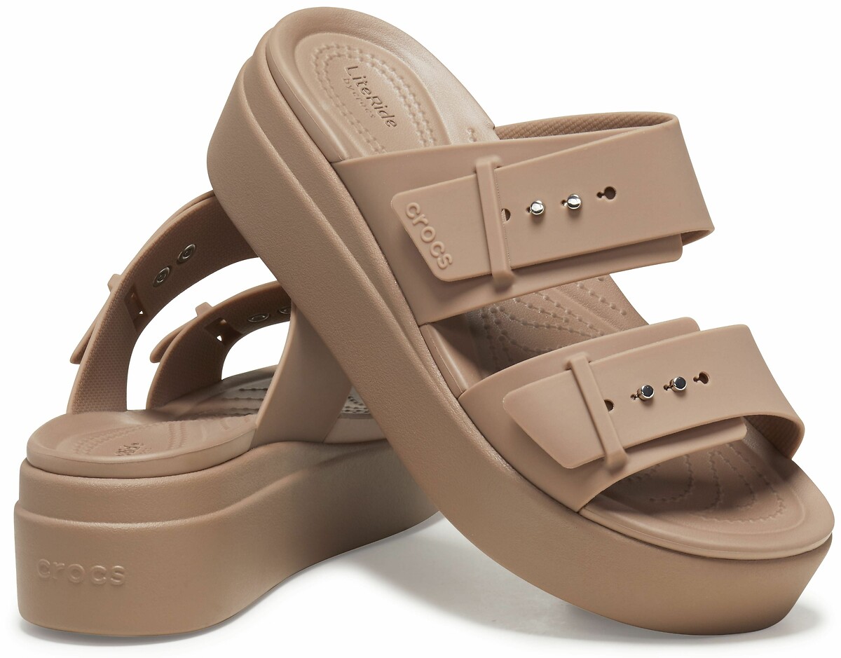 Crocs Chanclas plataforma Brooklyn Buckle — photo 3