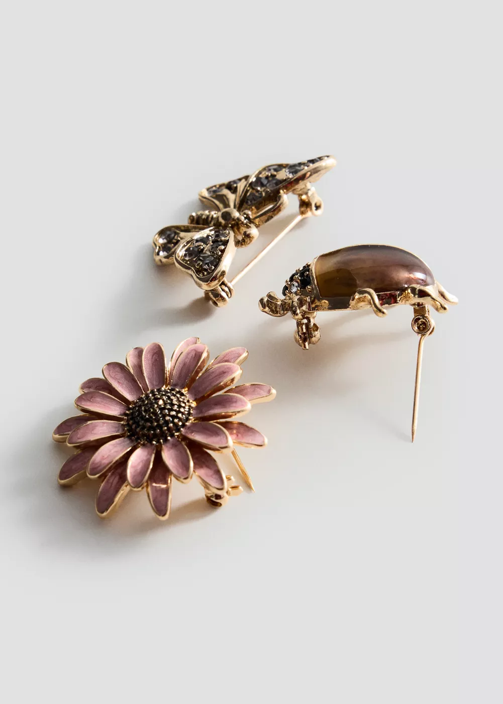 Ensemble 3 broches assorties, MANGO
