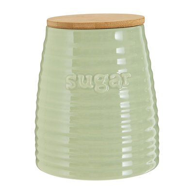 Sugar Canister in Green Dolomite/Bamboo SO'HOME