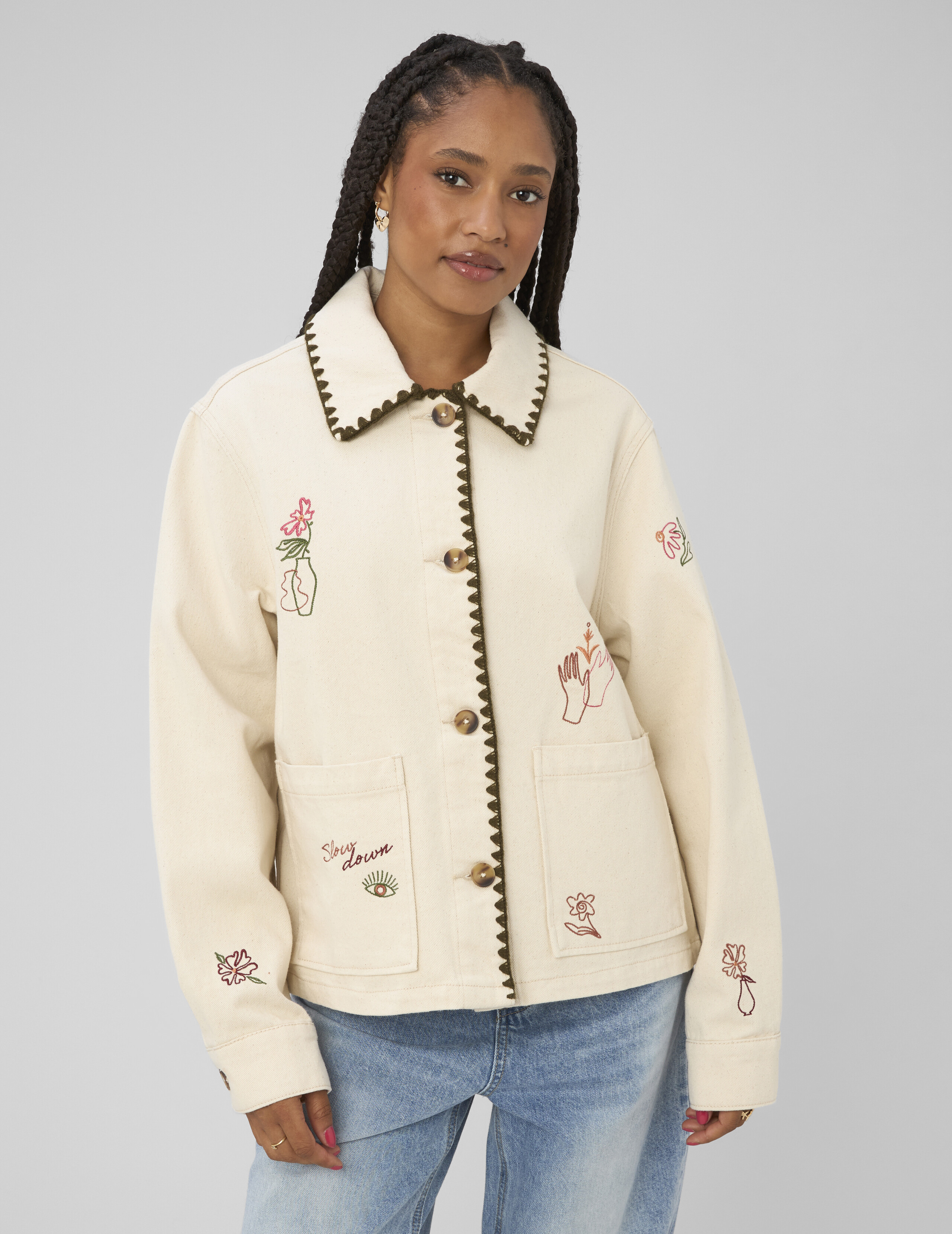 Veste brodée, BZB