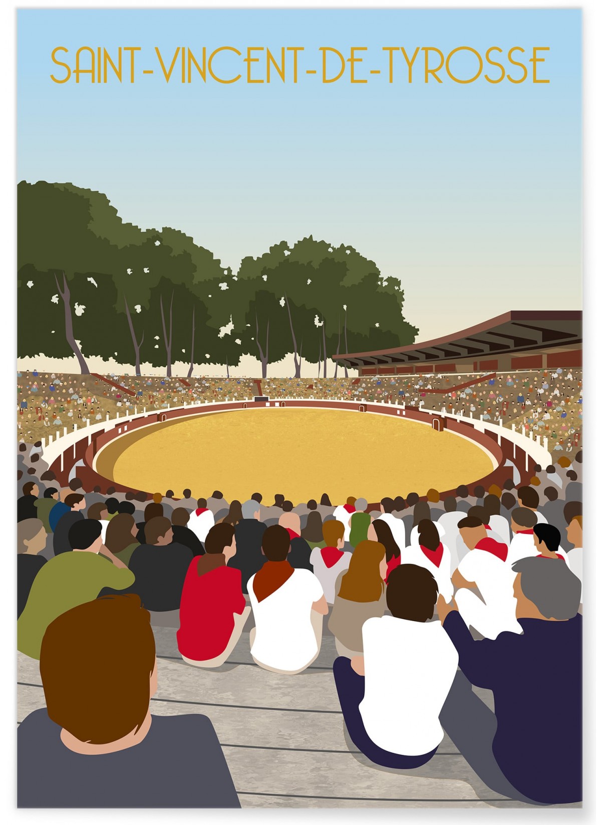 Affiche ville Saint-Vincent-de-Tyrosse, L'AFFICHERIE