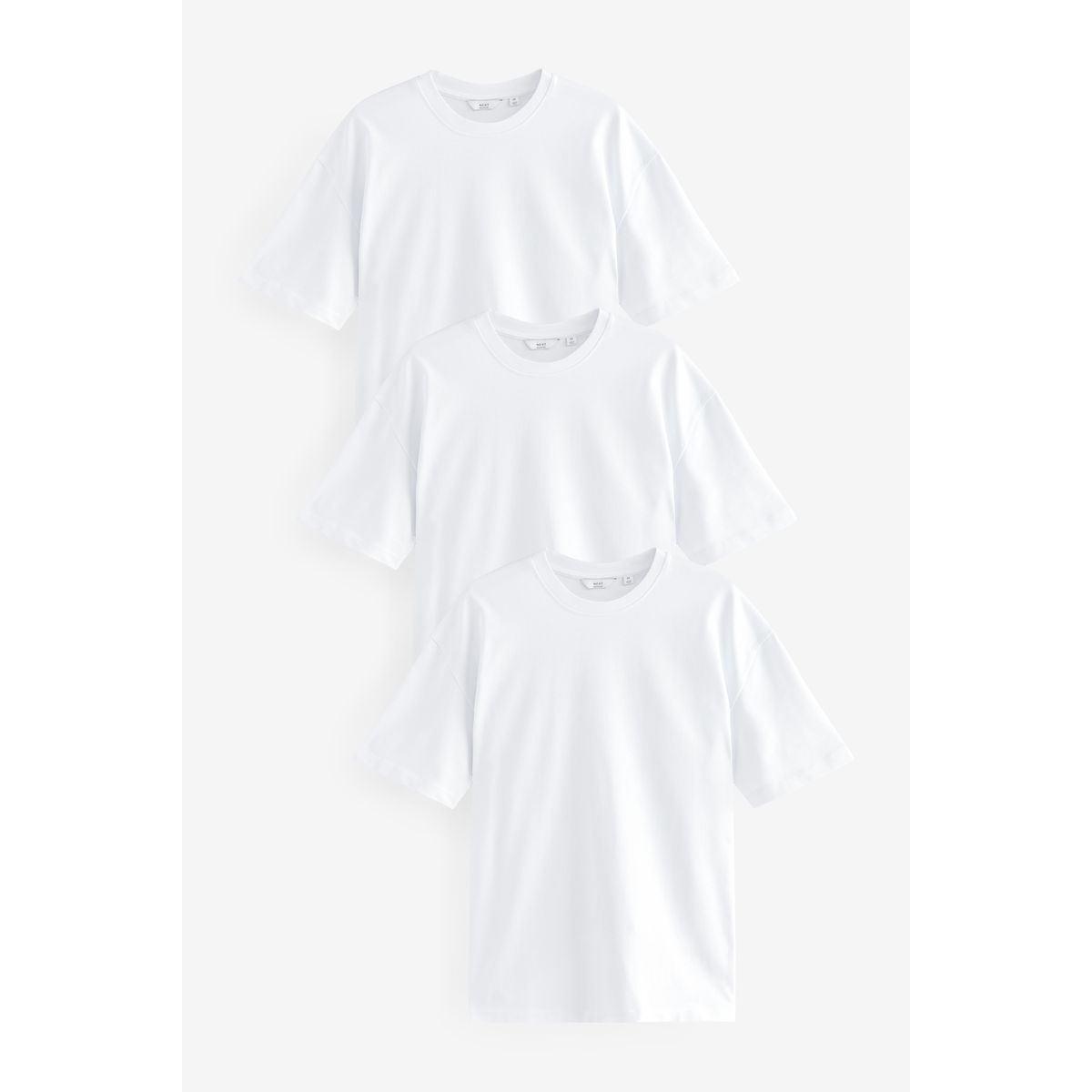 T-shirt épais décontracté, lot de 3, NEXT