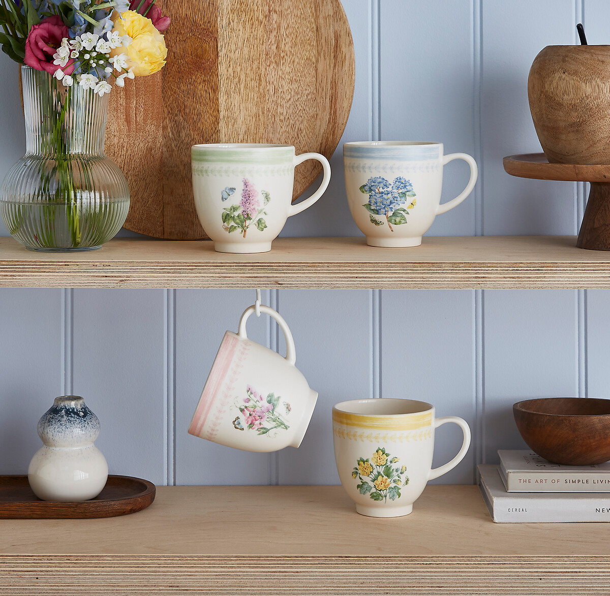 Set of 4 Sketchbook Assorted Mugs, PORTMEIRION