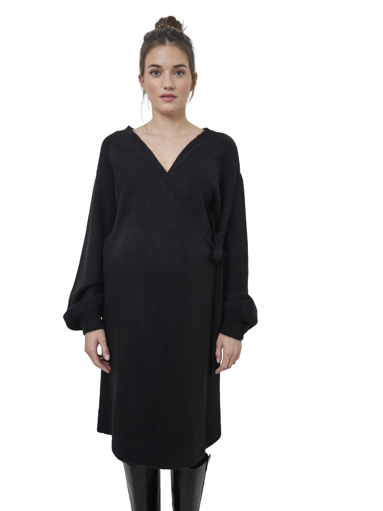 Robe cache-coeur en tricot grossesse et allaitement, VERTBAUDET