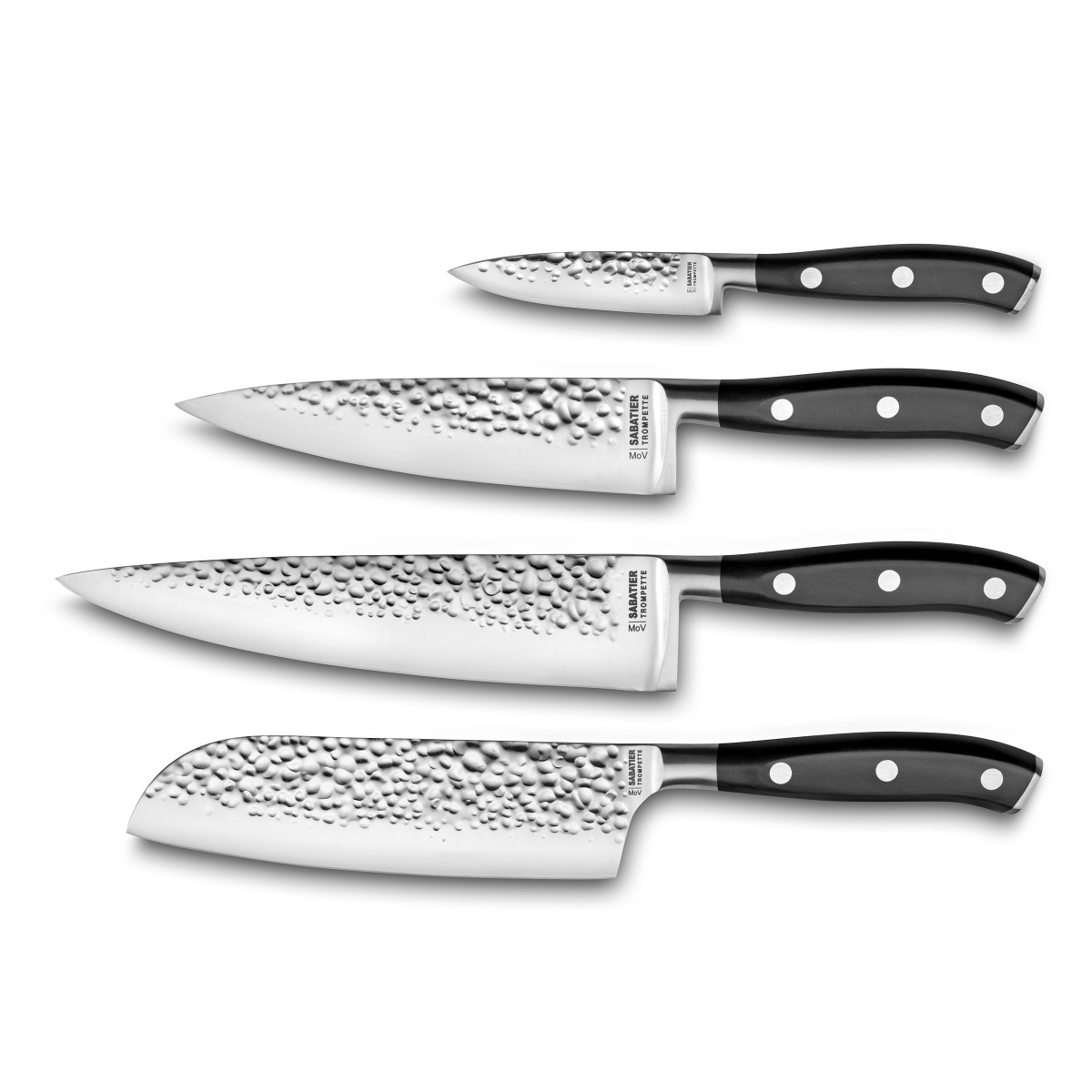 Set de 4 couteaux de cuisine - PRO, SABATIER TROMPETTE