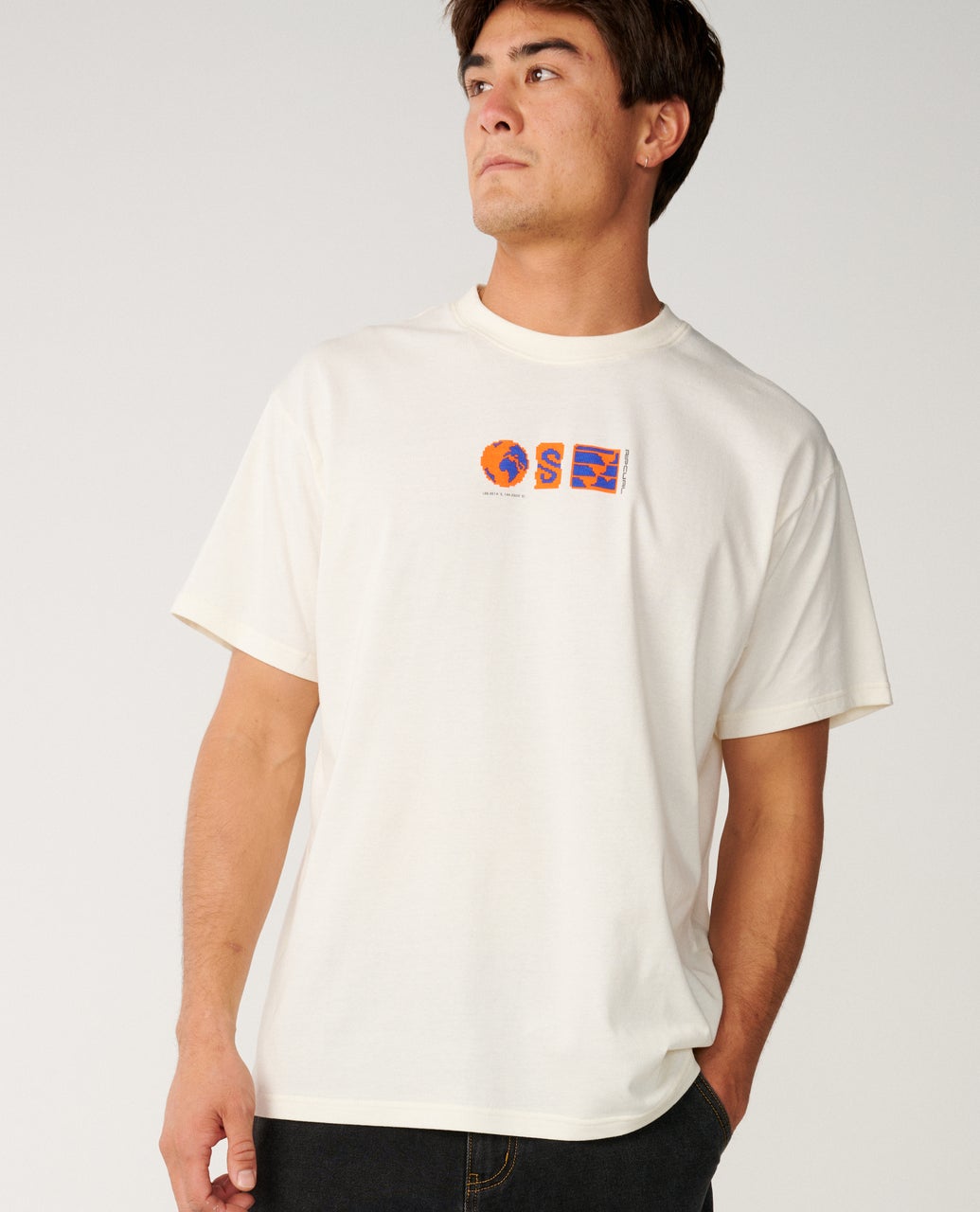 T-shirt Loose SEARCH SERIES VC Digicon, RIP CURL