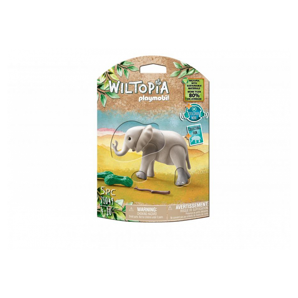 71049 pochette animaux l Elephanteau, PLAYMOBIL