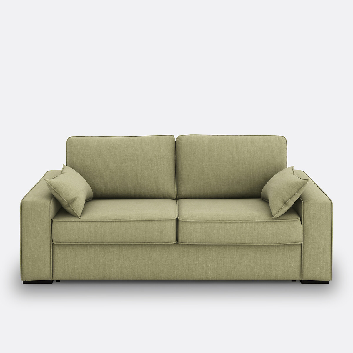 LA REDOUTE INTERIEURS Bank-bed katoen/linnen, mousse, Cécilia