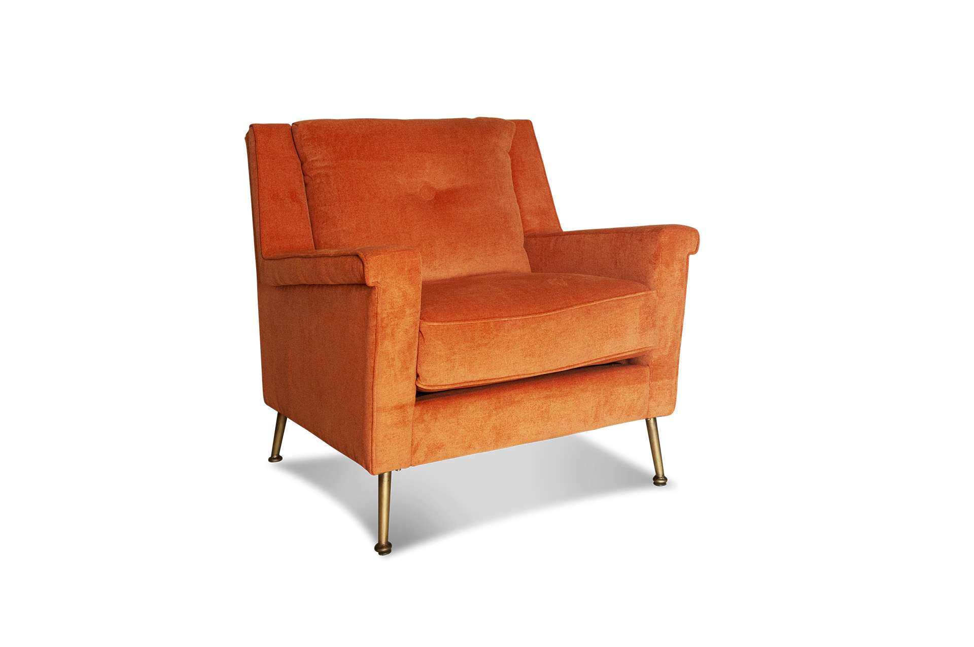 Fauteuil en velours ELBROUSSE, PRODUIT INTERIEUR BRUT