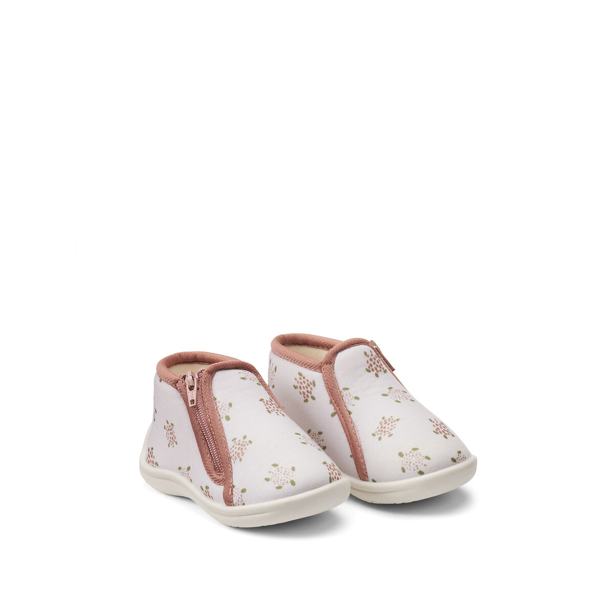 Kids Turtle Print Zipped Booties, LA REDOUTE COLLECTIONS