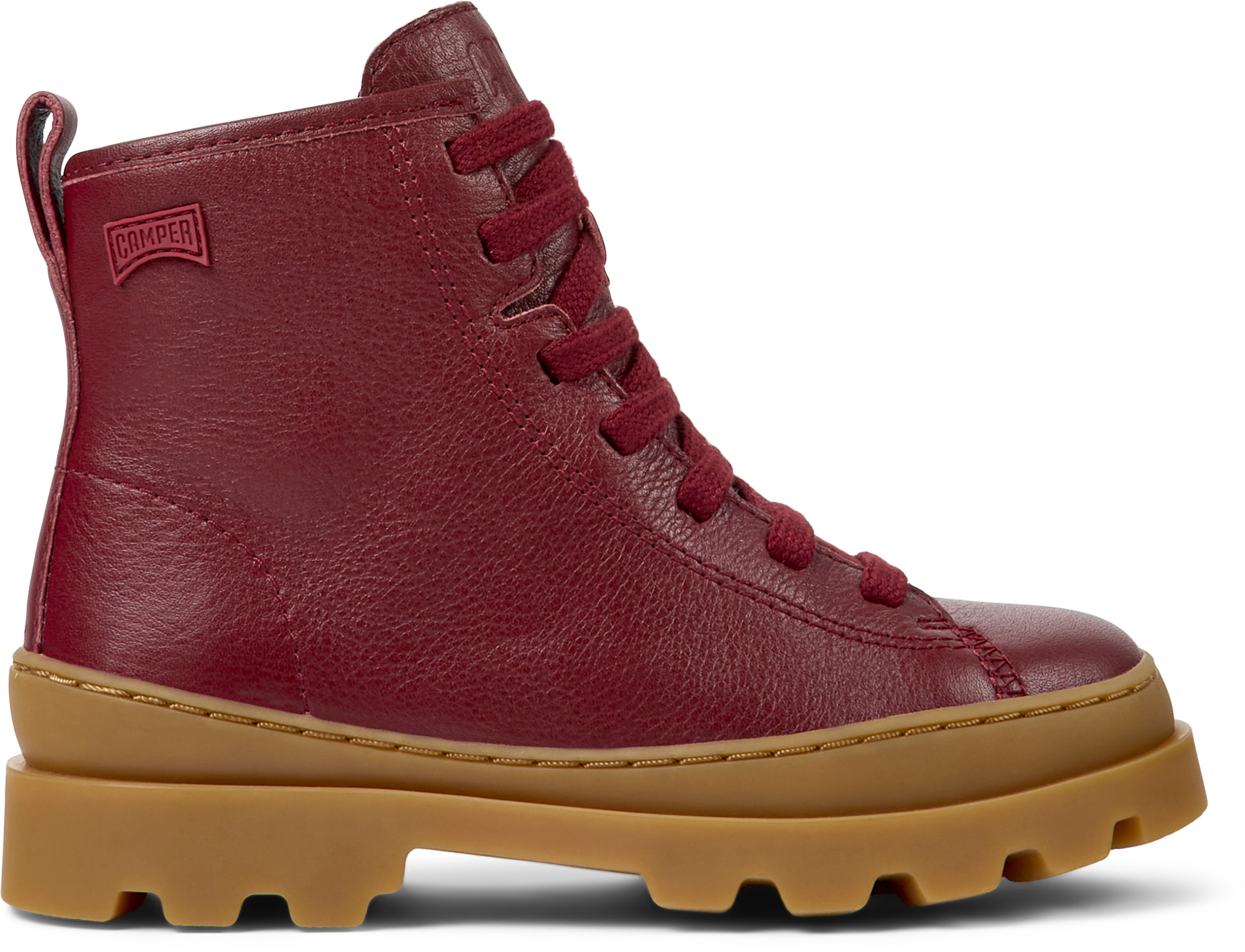 Bottines Cuir Brutus Kids, CAMPER
