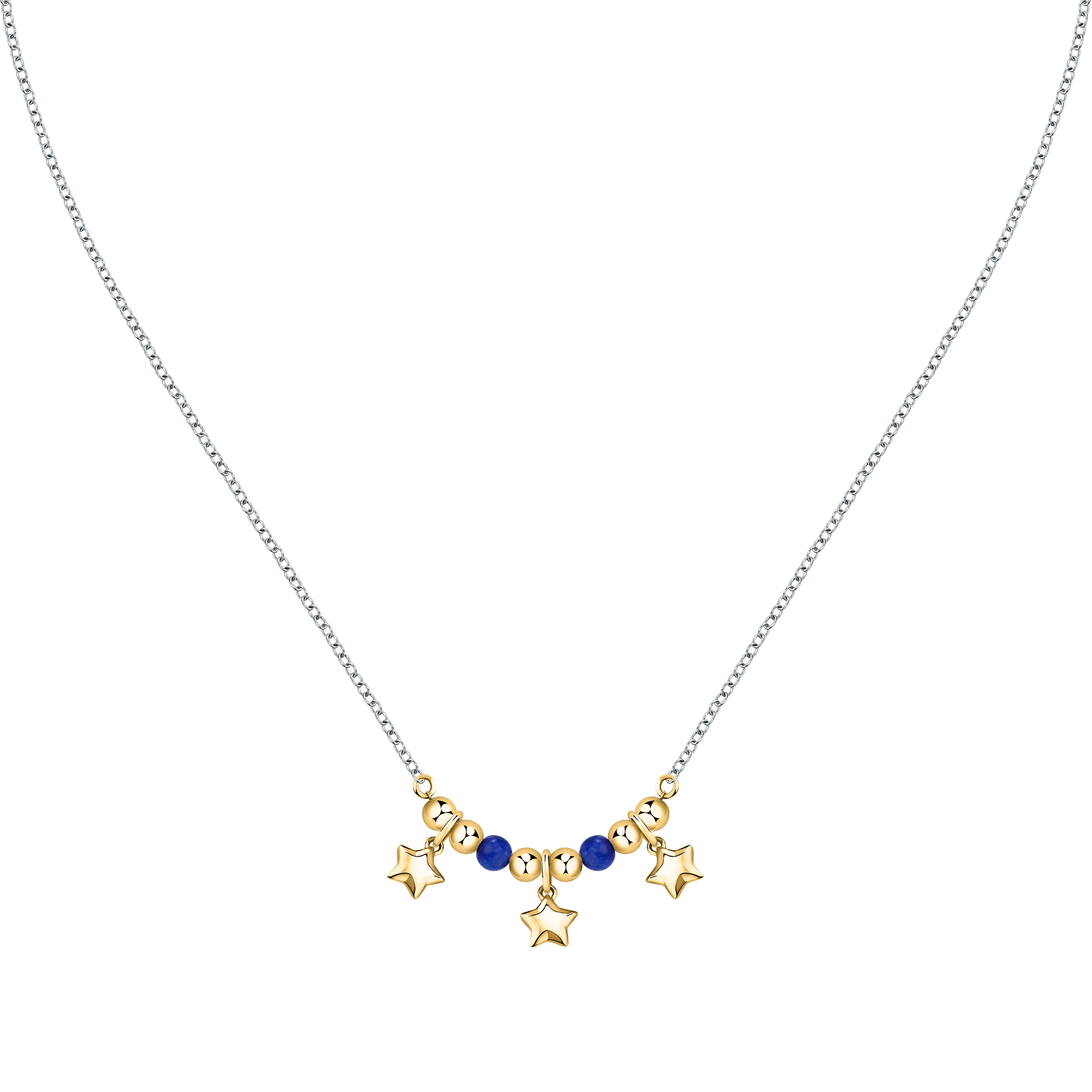 Collier en acier, perles TALISMANI, MORELLATO