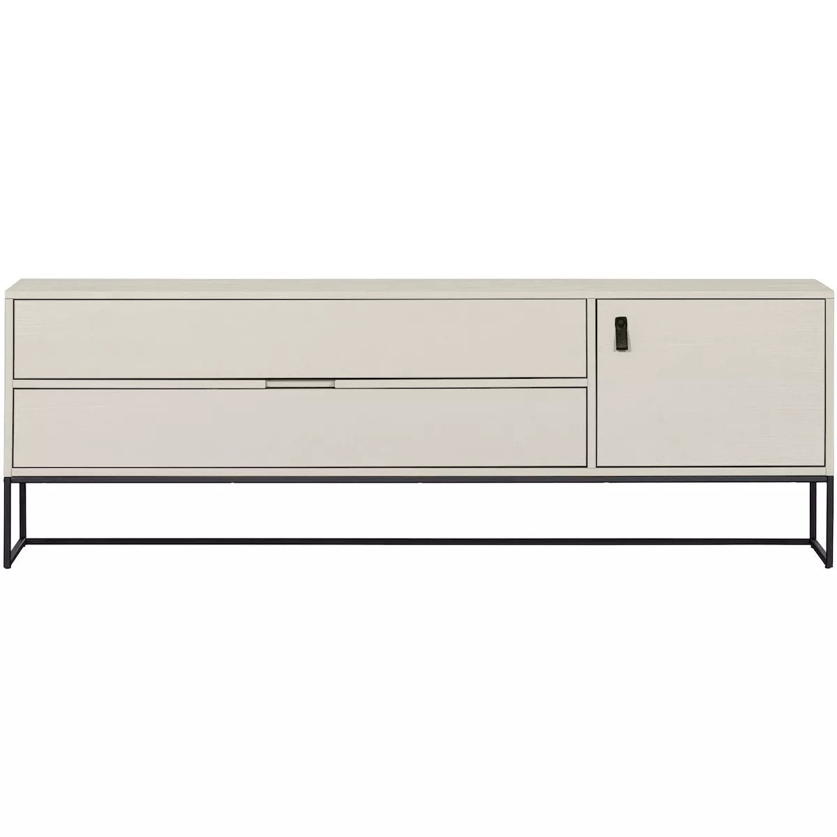 Meuble TV en pin L180 - SILAS, WOOOD