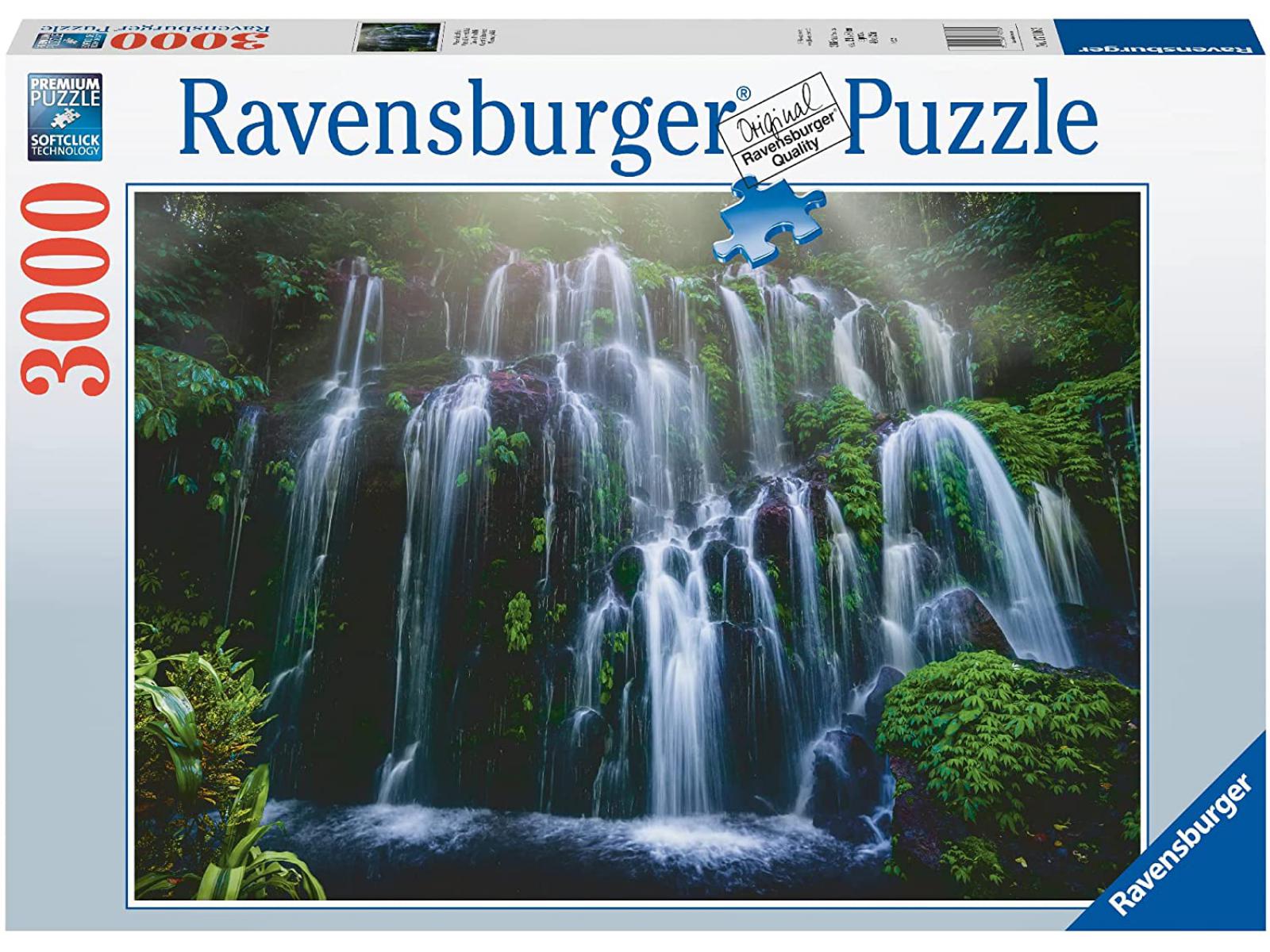 Puzzle 3000 pièces - Chutes d'eau, Bali, RAVENSBURGER