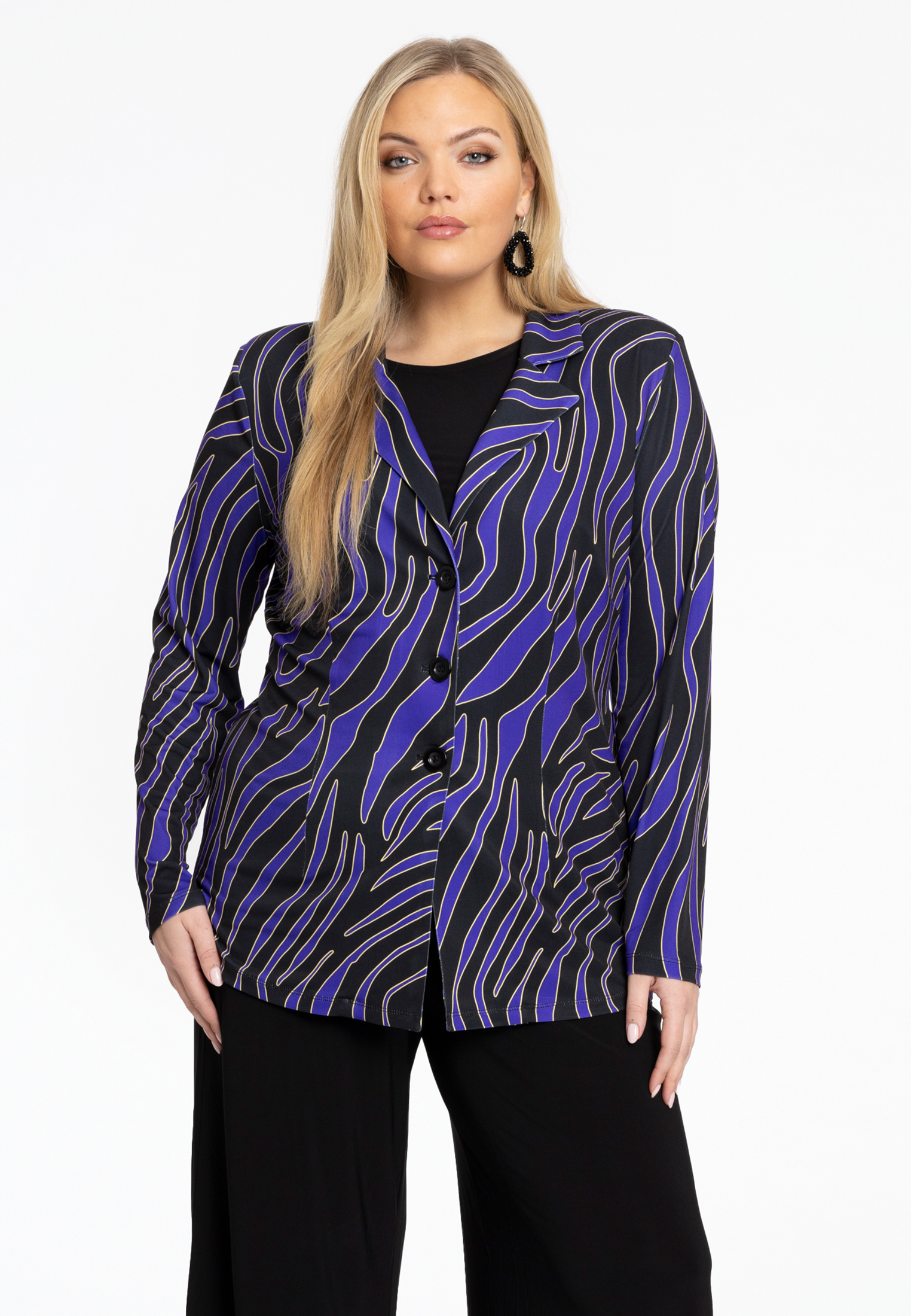 Veste /Blazer avec fermeture à bouton, YOEK