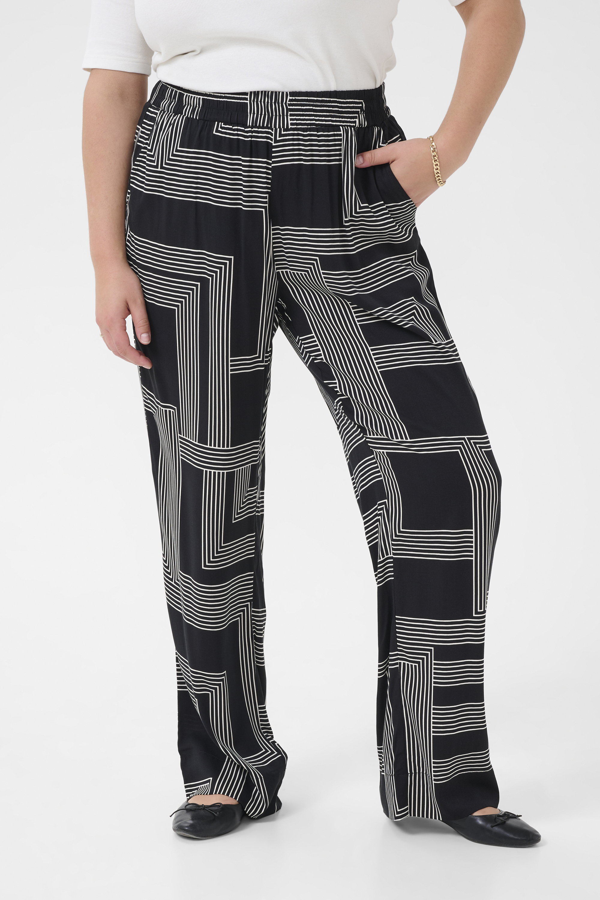 Pantalon casual, KAFFE CURVE